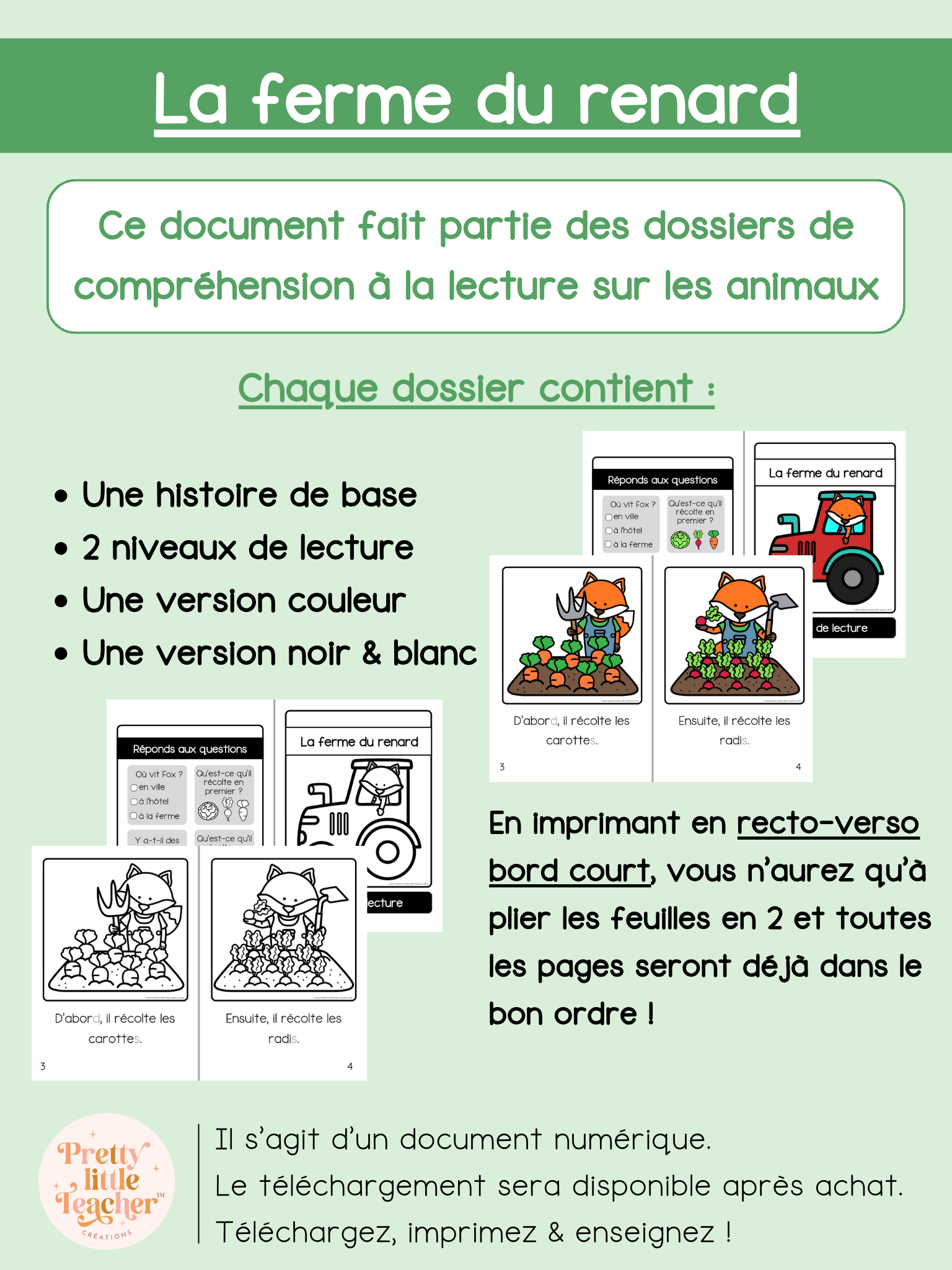 La ferme du renard (lecture)