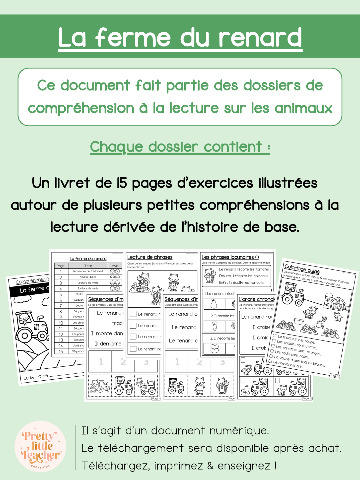 La ferme du renard (lecture)