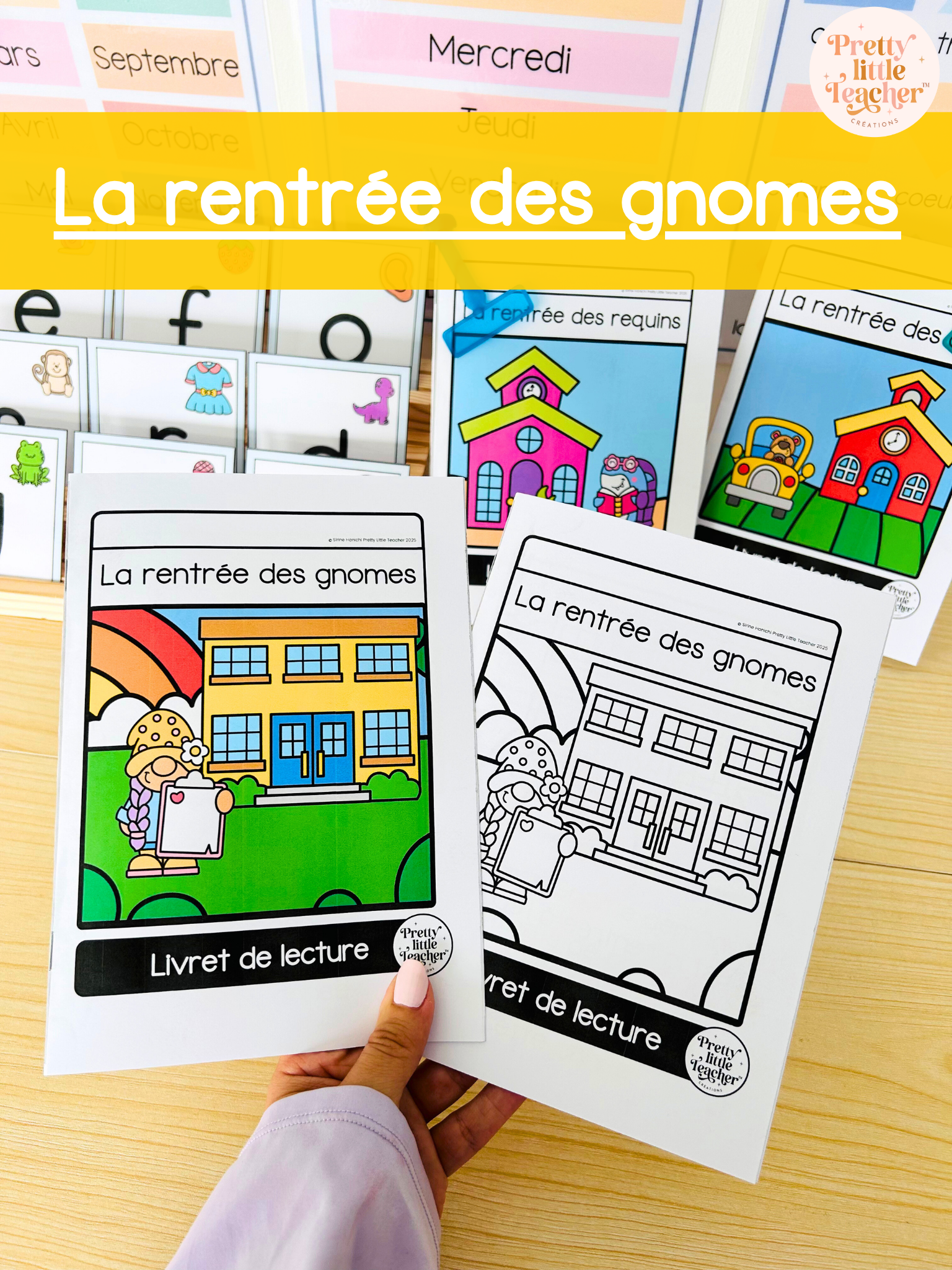 Lecture thème école : la rentrée des gnomes
