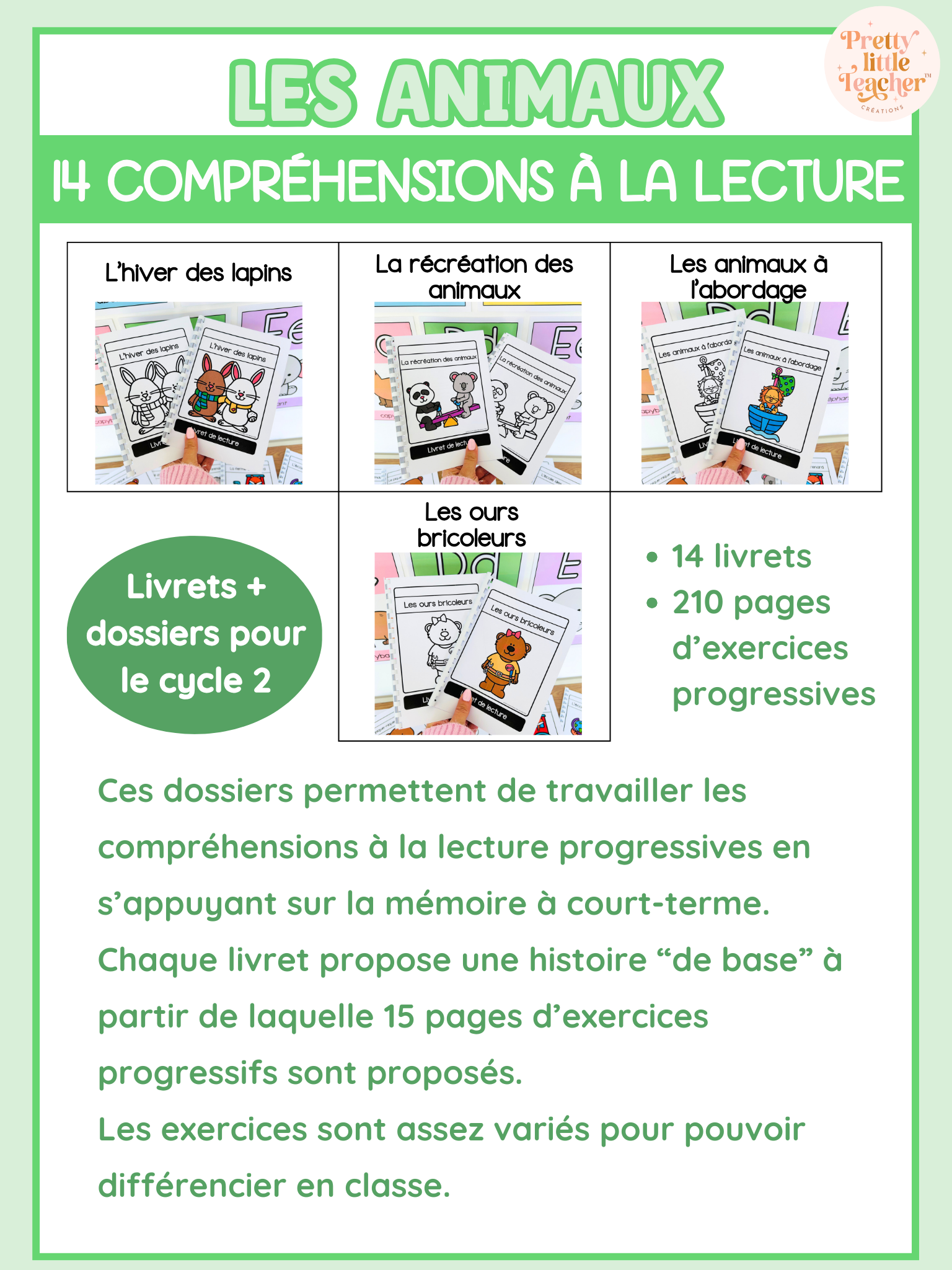 Pack lecture : 14 livrets et dossiers