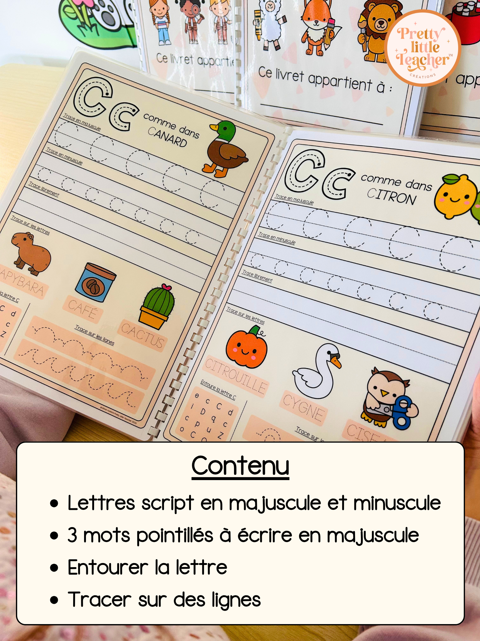 Pack de 4 livrets d'activités pour la maternelle : écrire, dénombrer et tracer