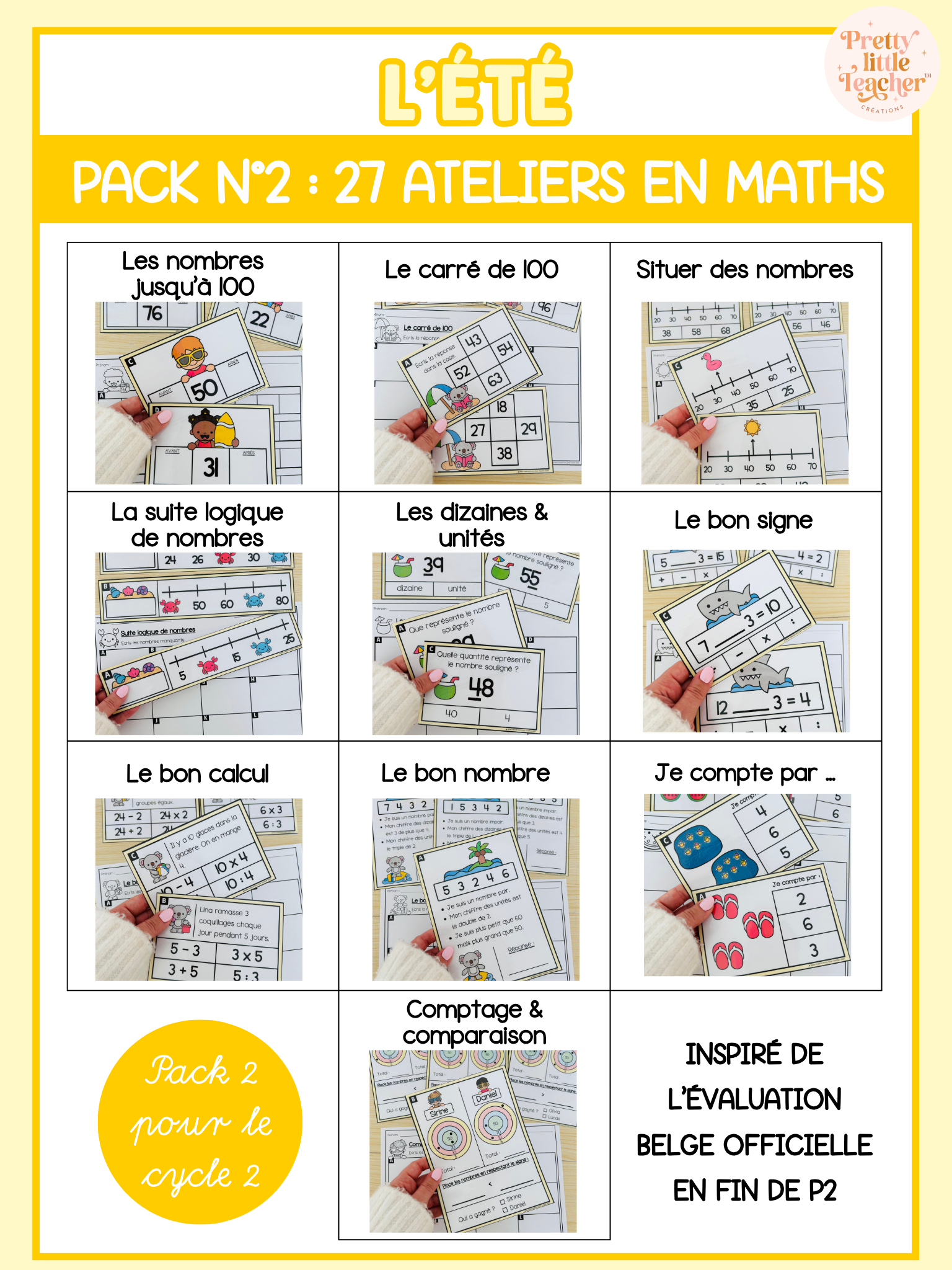 Pack 2 sur l'été