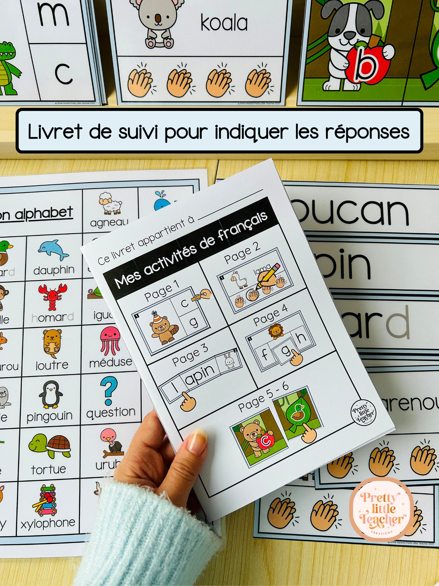 Mini Pack 1 Français sur les animaux