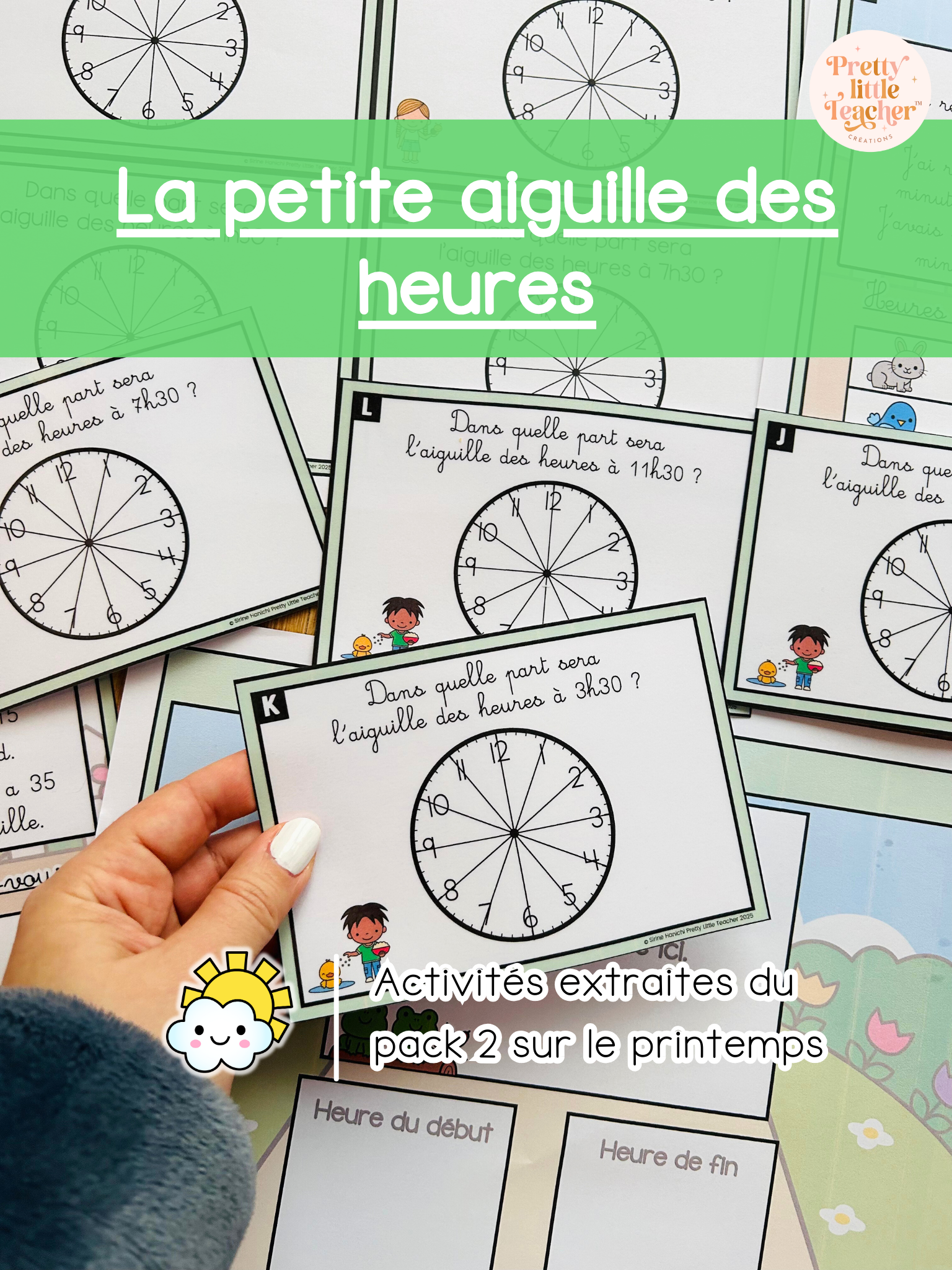 La petite aiguille des heures (3x)