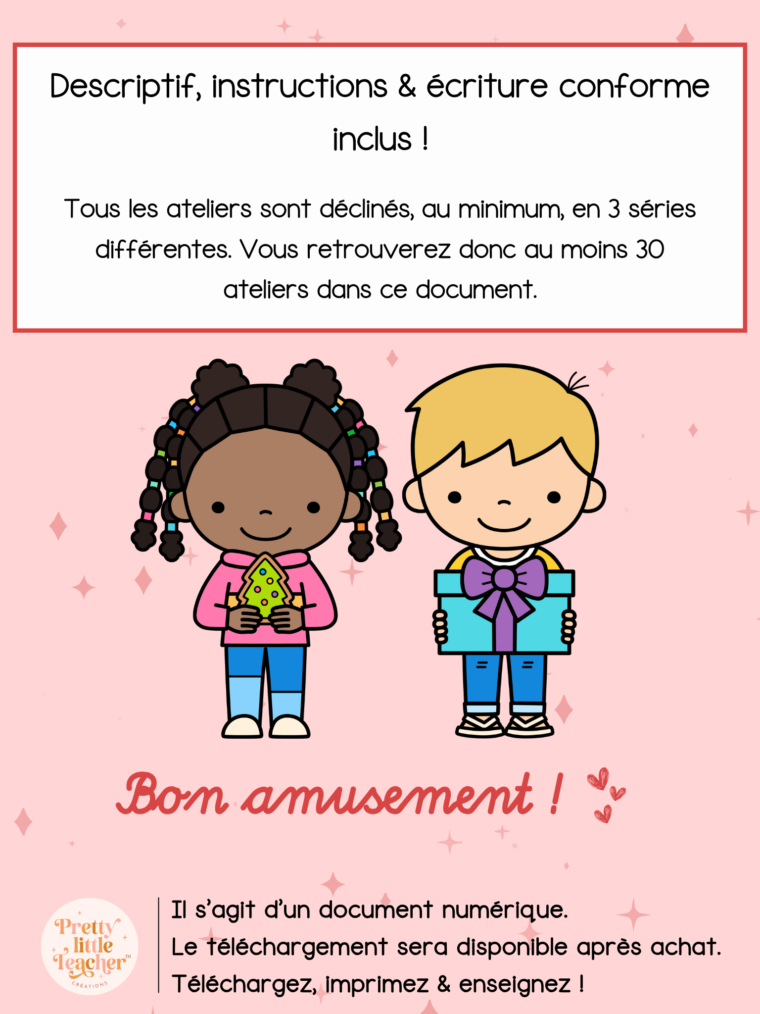Pack 1 de Mathématique sur les fêtes de fin d'année