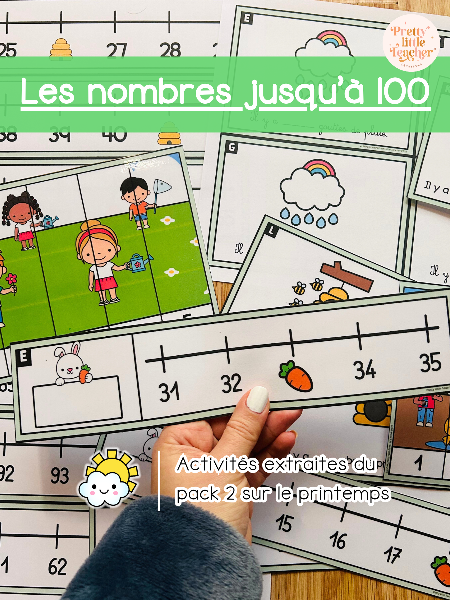 Compter jusqu’à 100 (3x)