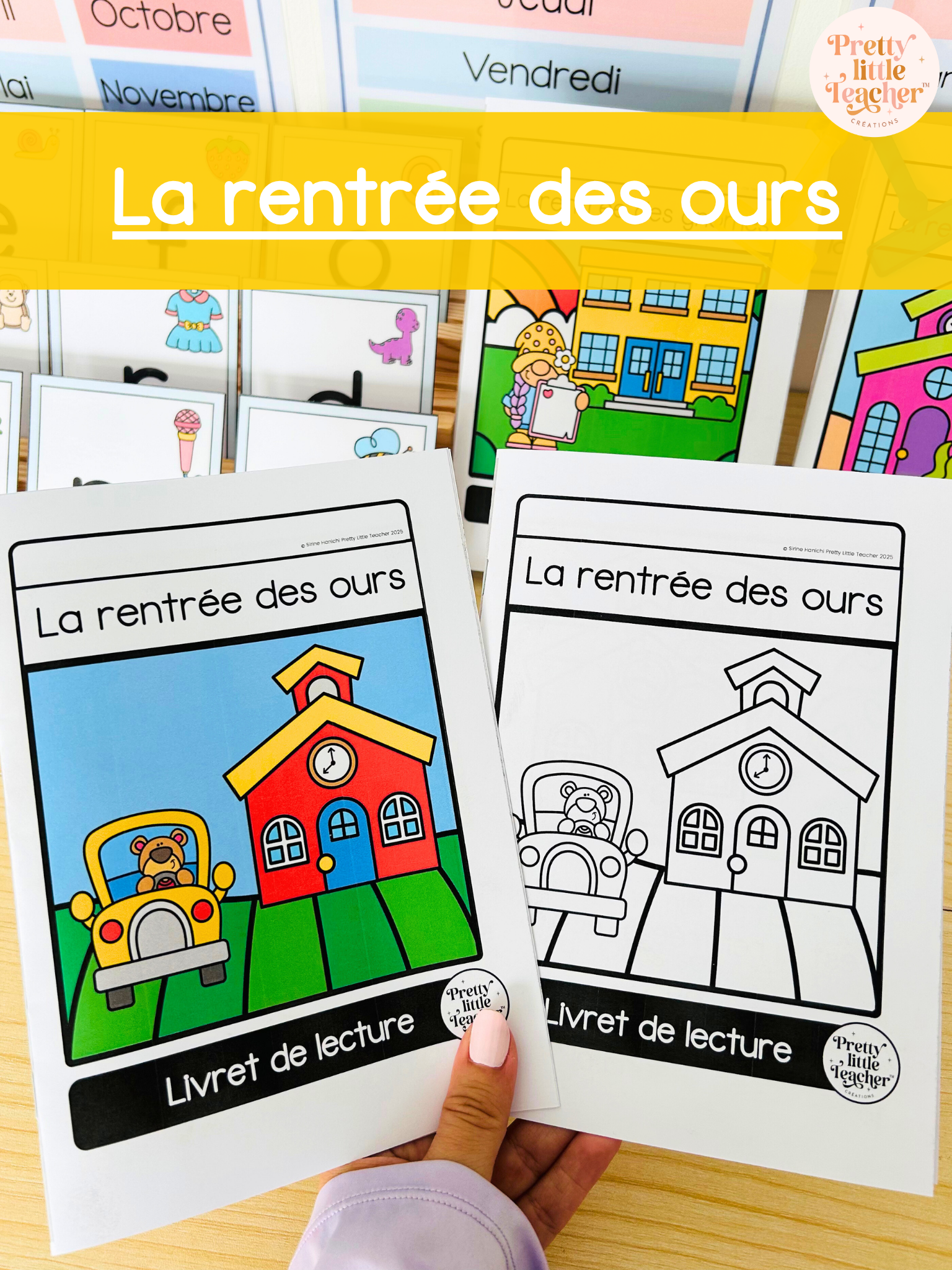 Lecture thème école : la rentrée des ours