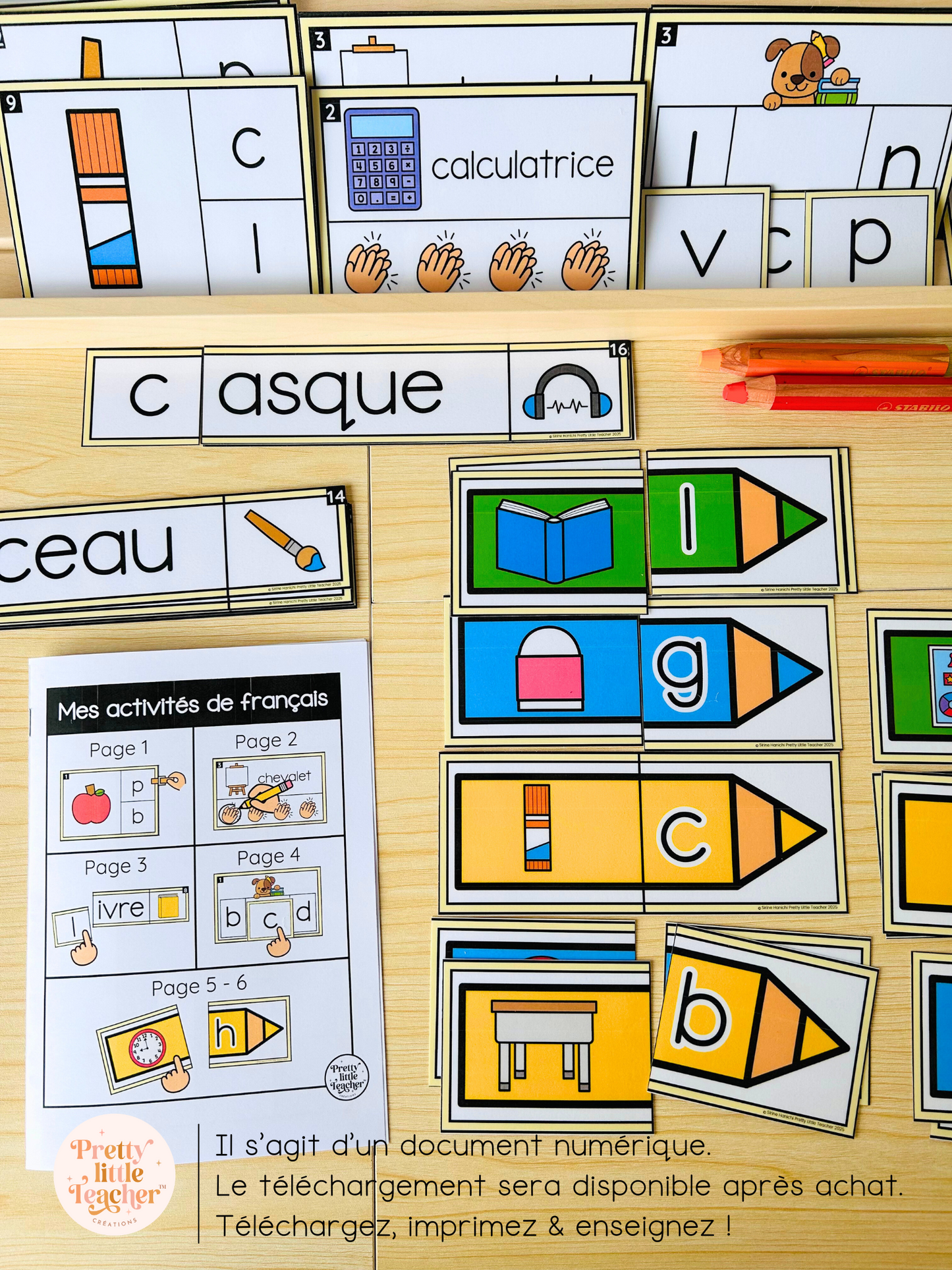 Mini Pack 1 Français sur l'école