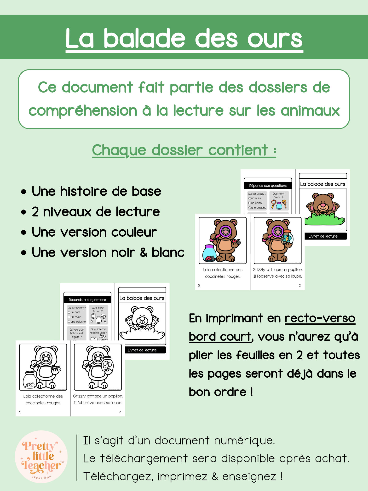 La balade des ours (lecture)