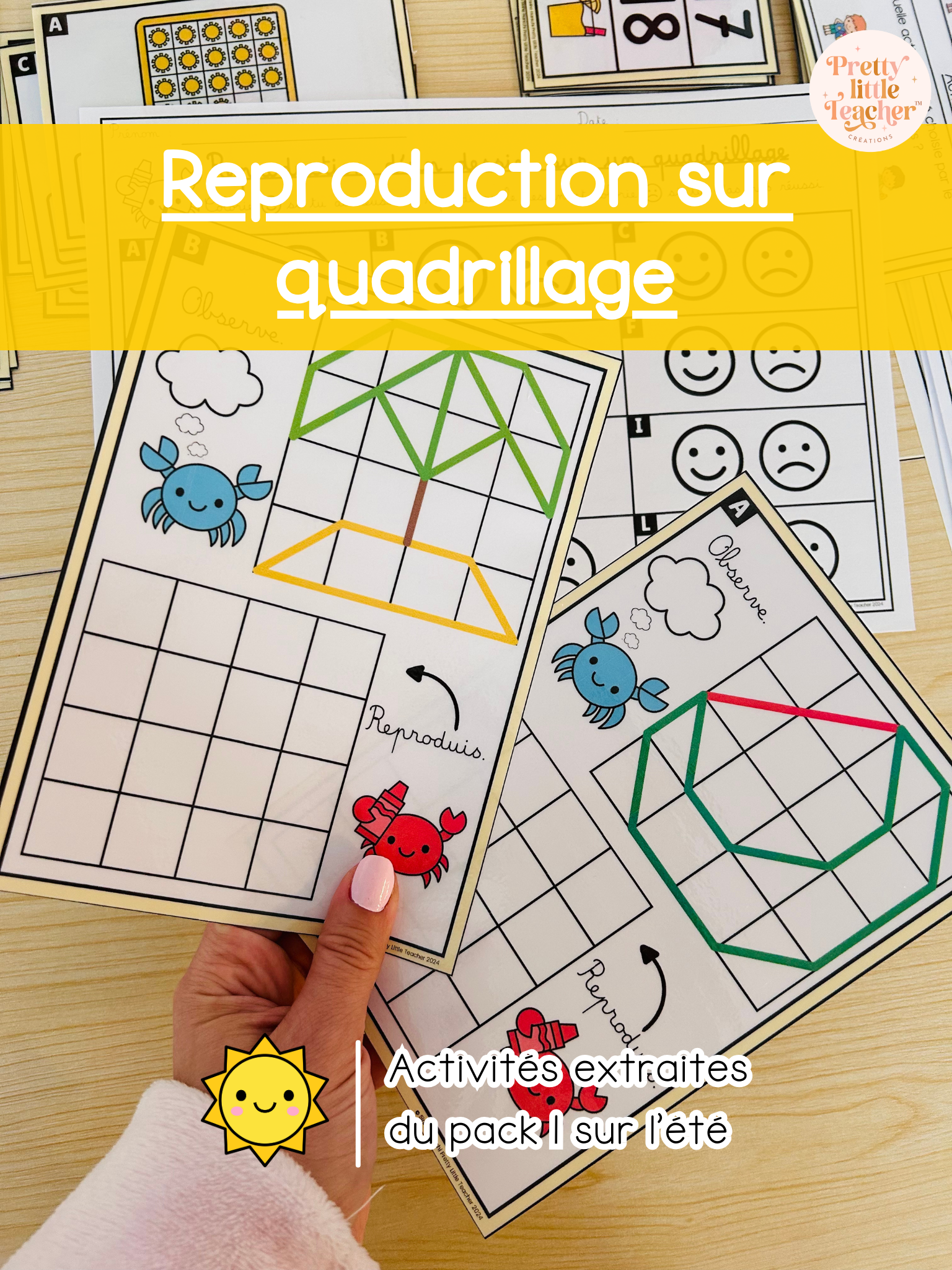 Reproduction sur quadrillage