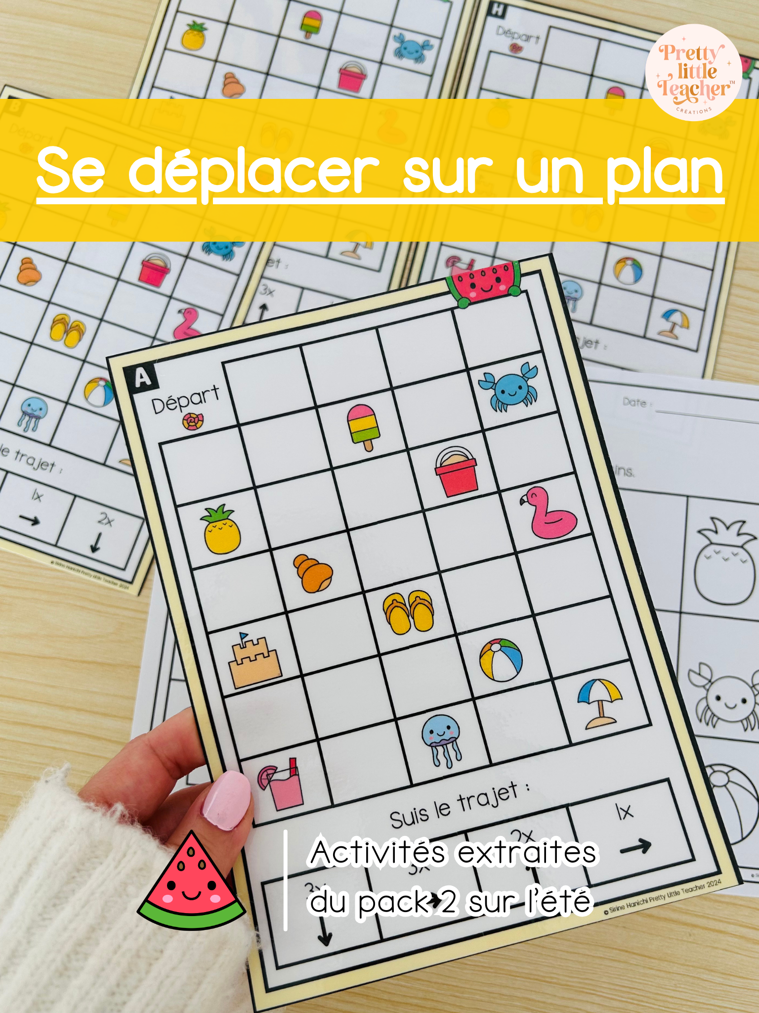 Se déplacer sur un quadrillage