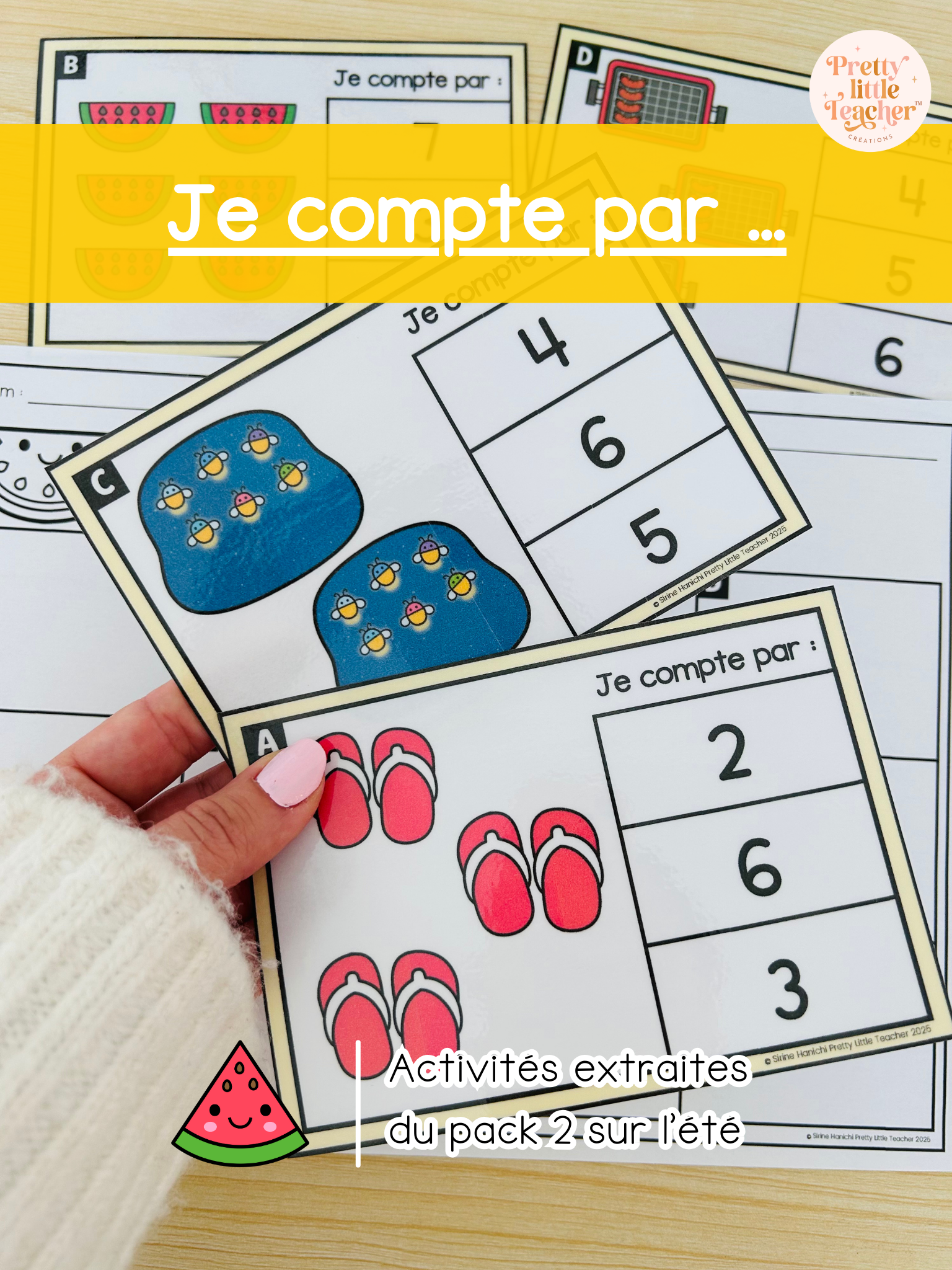 Je compte par ...