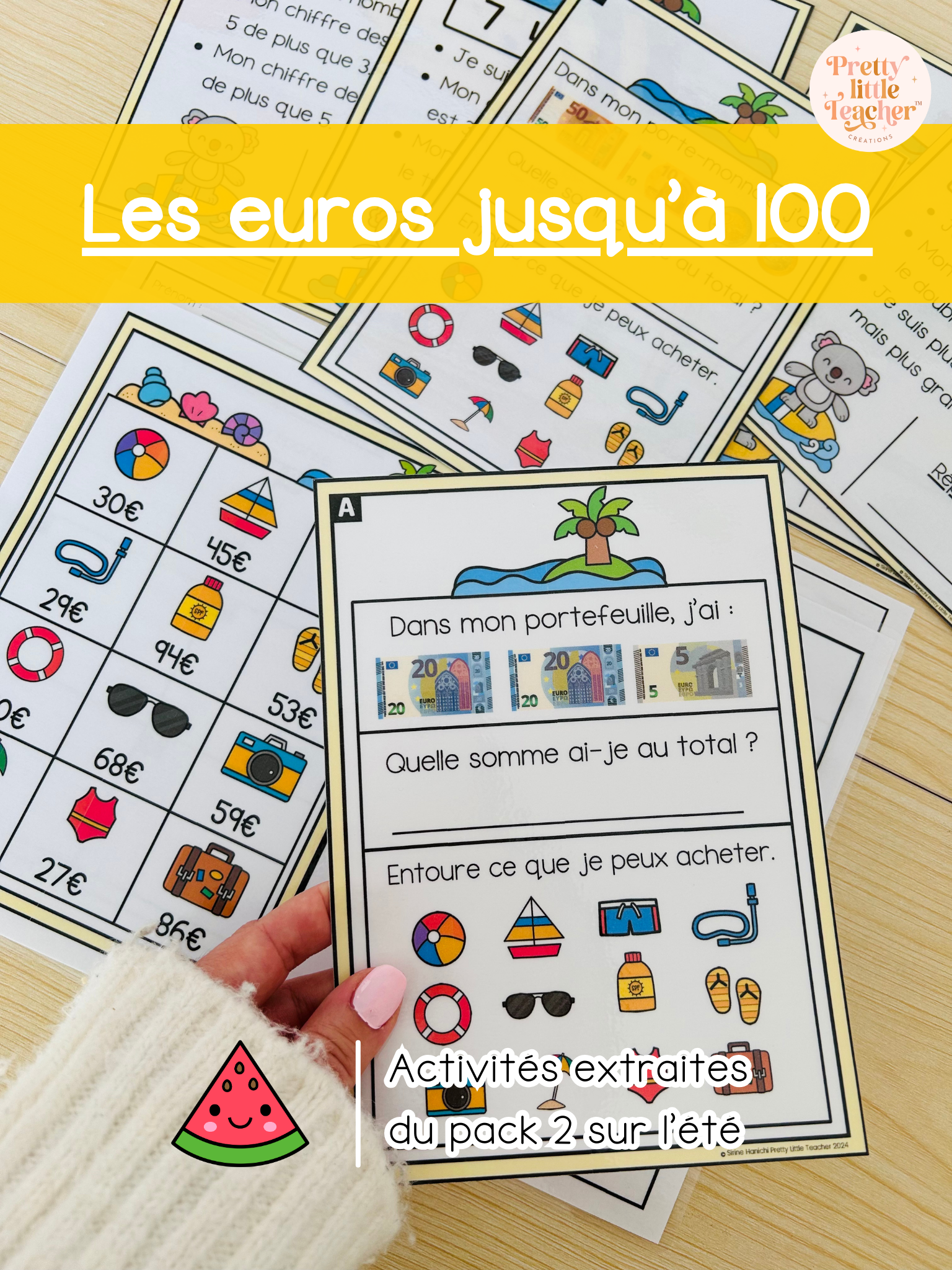 Les euros jusqu'à 100