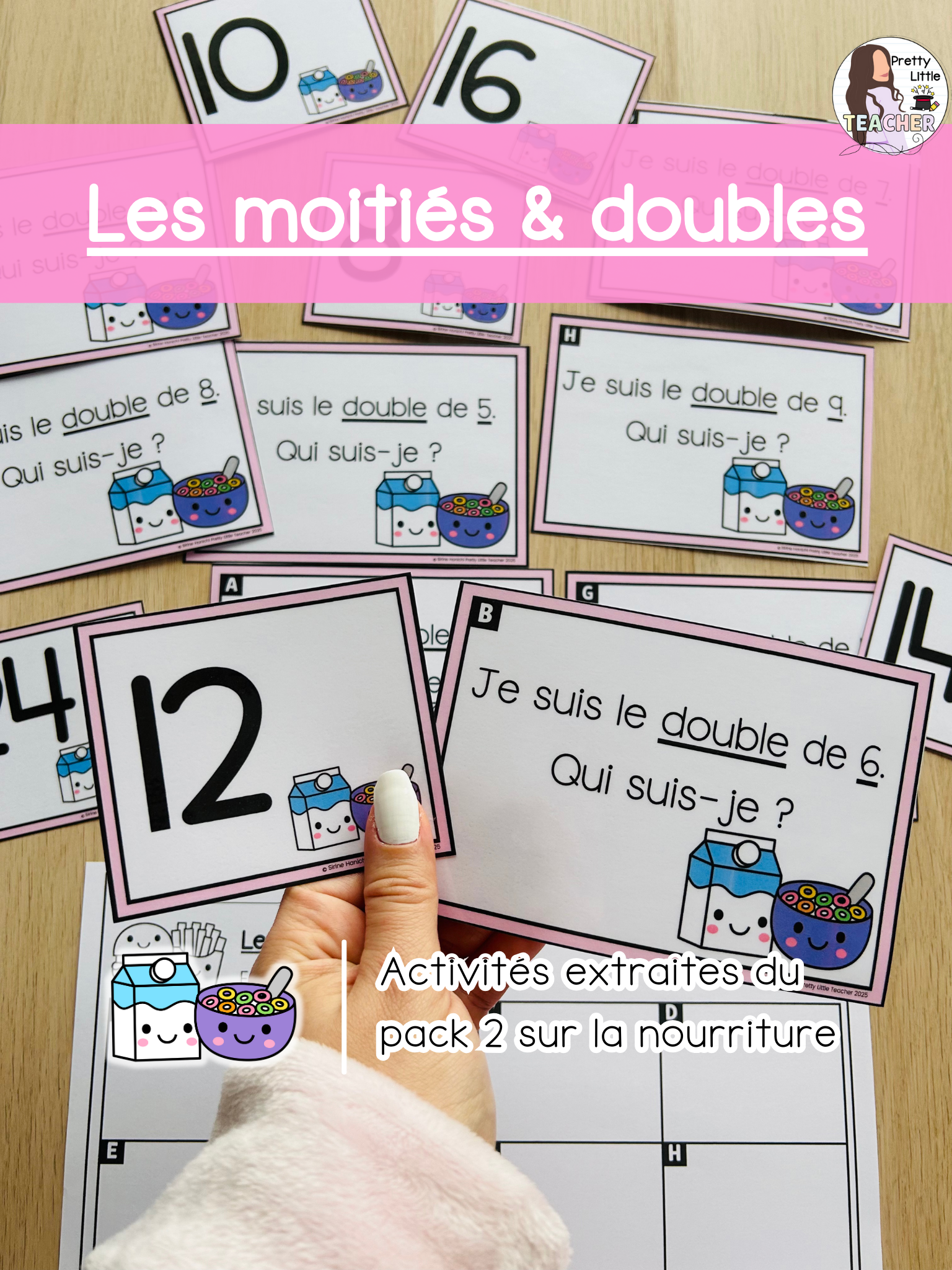 Les doubles et les moitiés (3x)