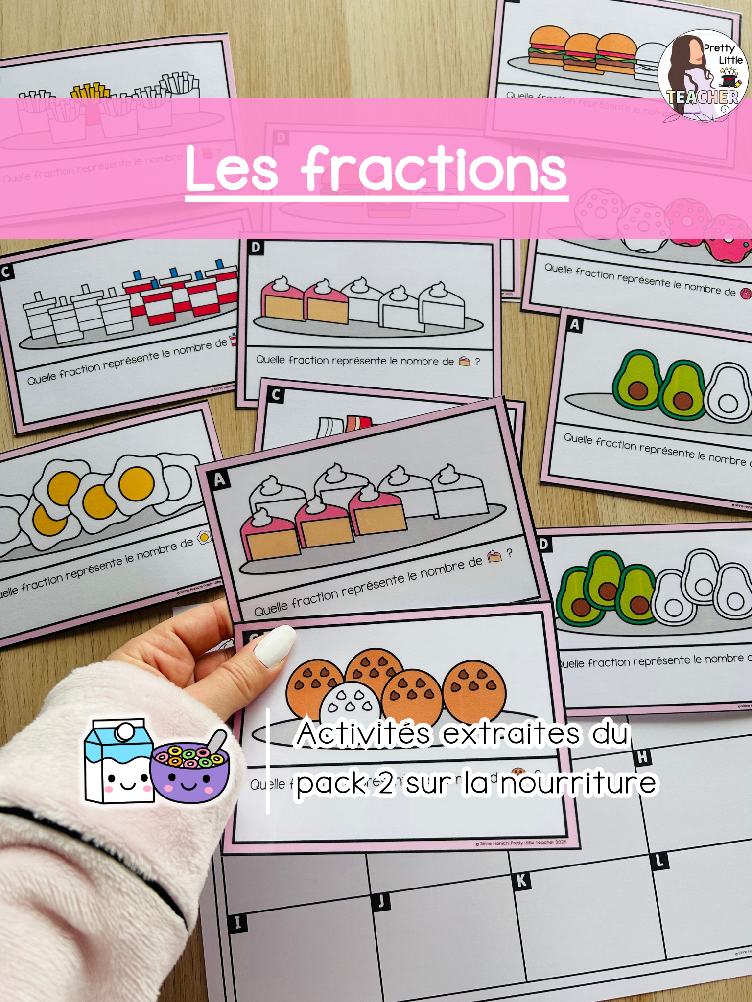 Les fractions (3x)