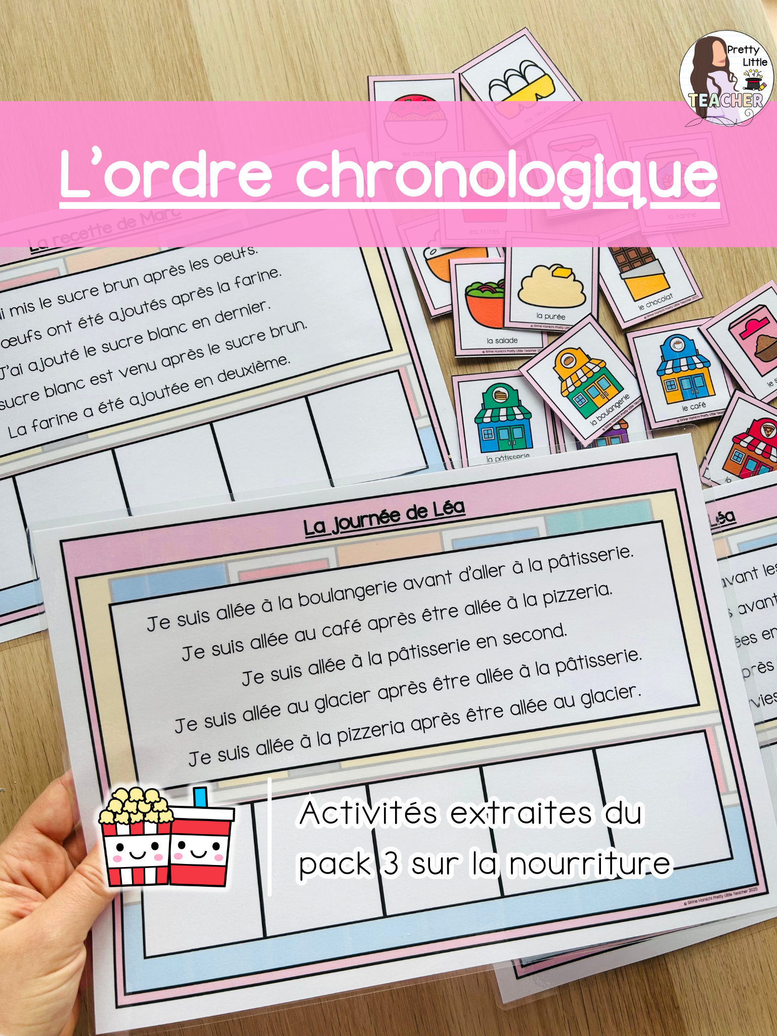 L'ordinalité : classer dans l'ordre chronologique (3x)