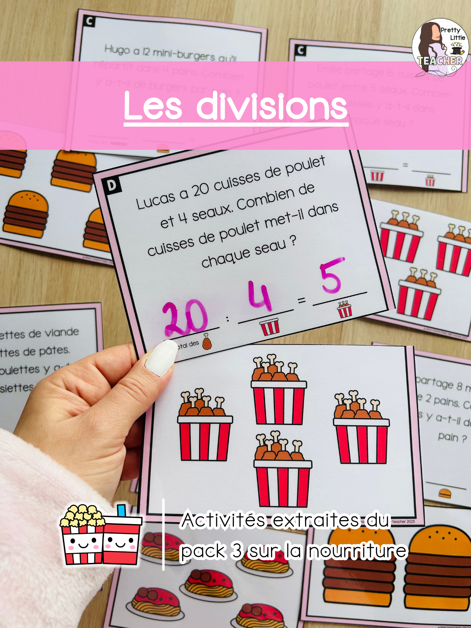Les divisions (3x)