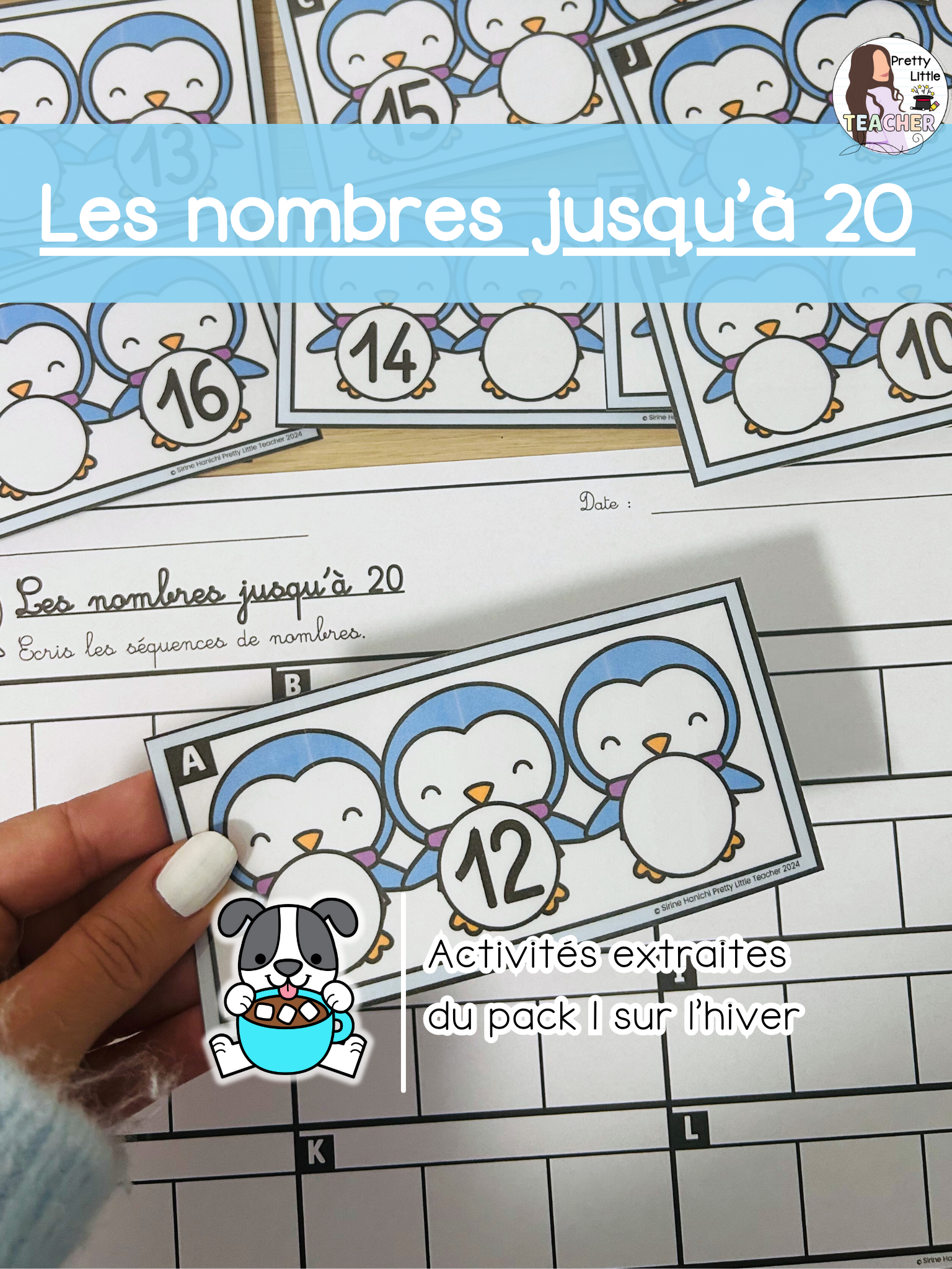 Compter jusqu'à 20 (3x)