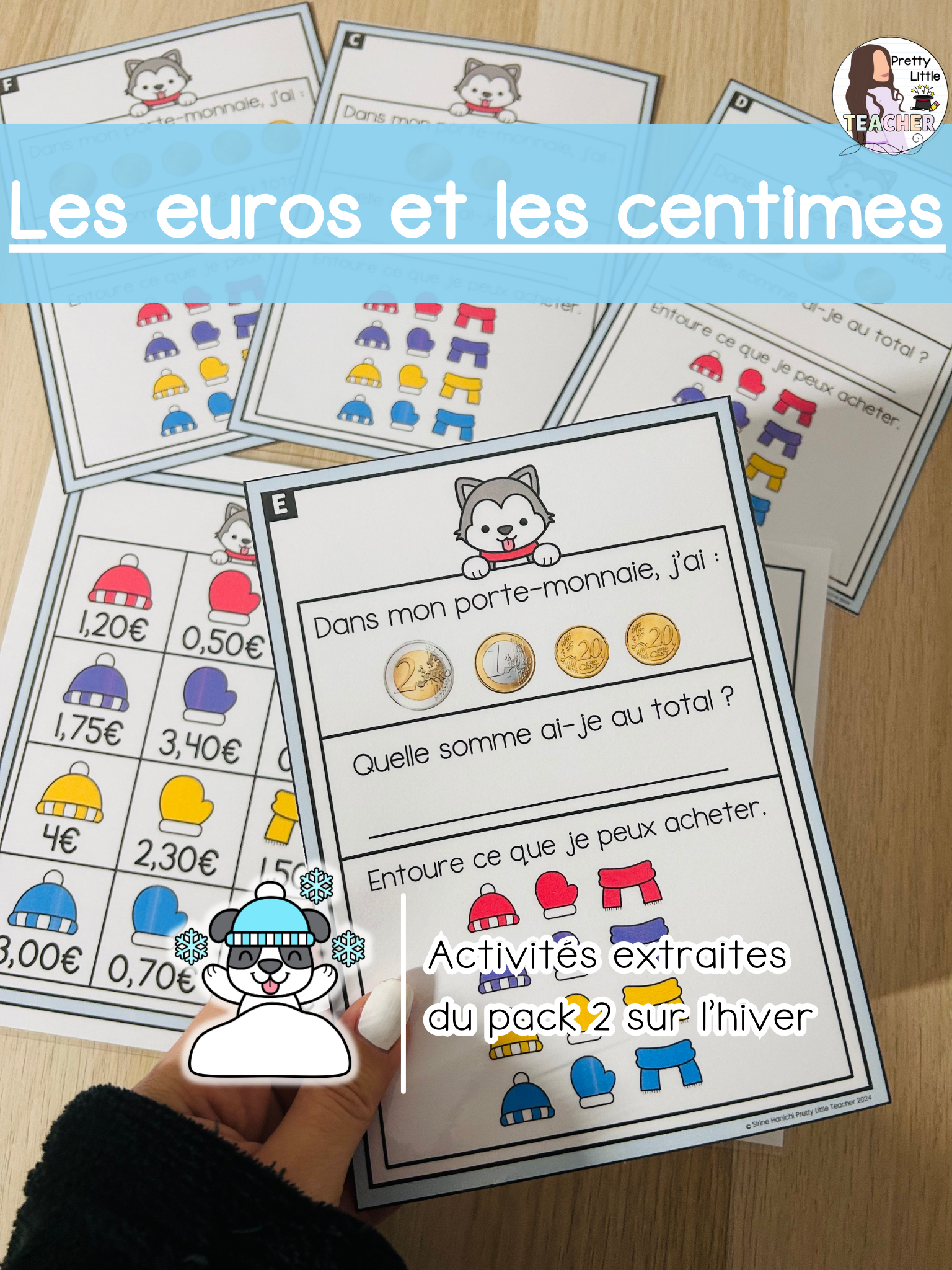Les euros et les centimes (3x)
