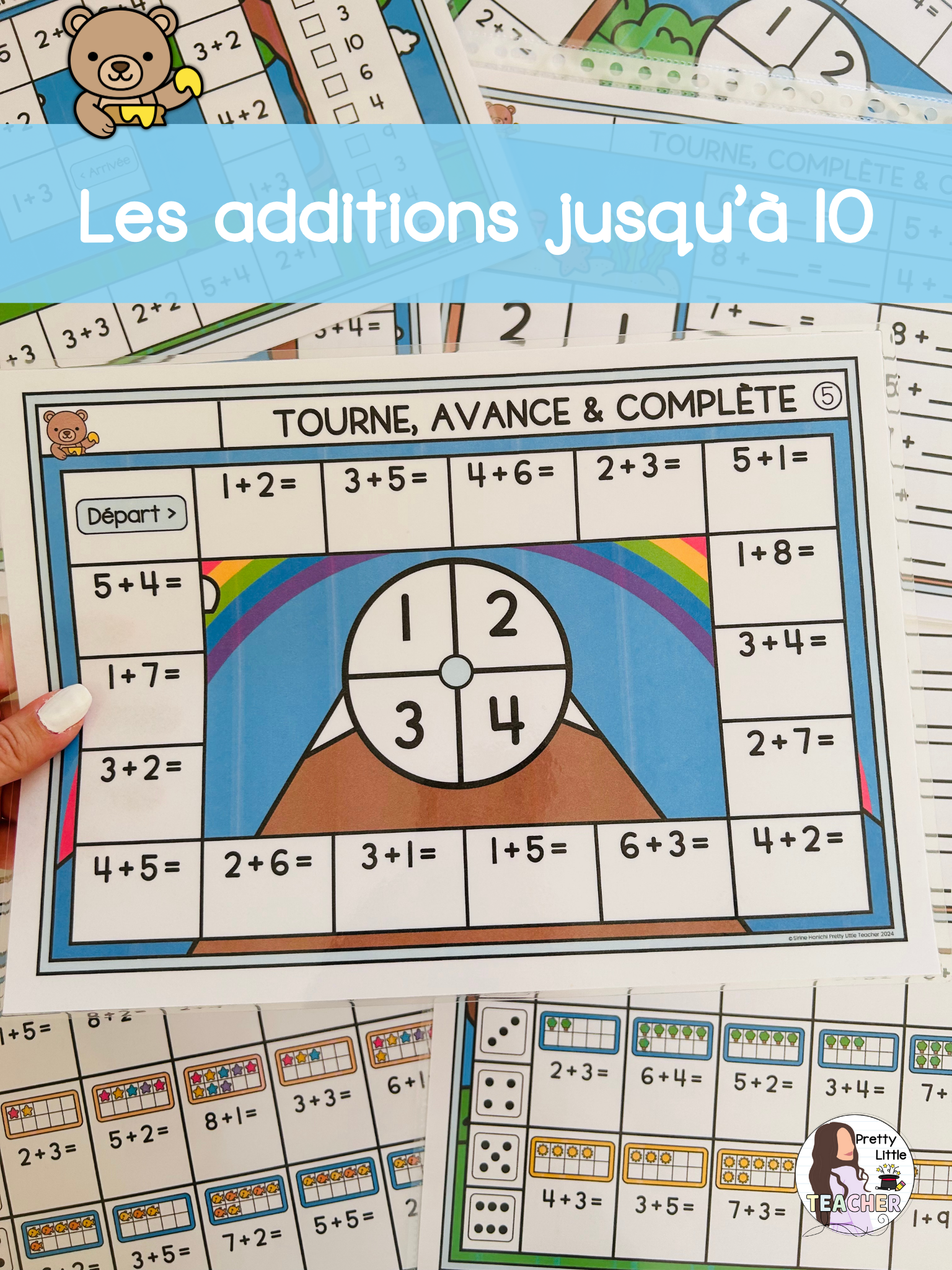 Les additions jusqu'à 10