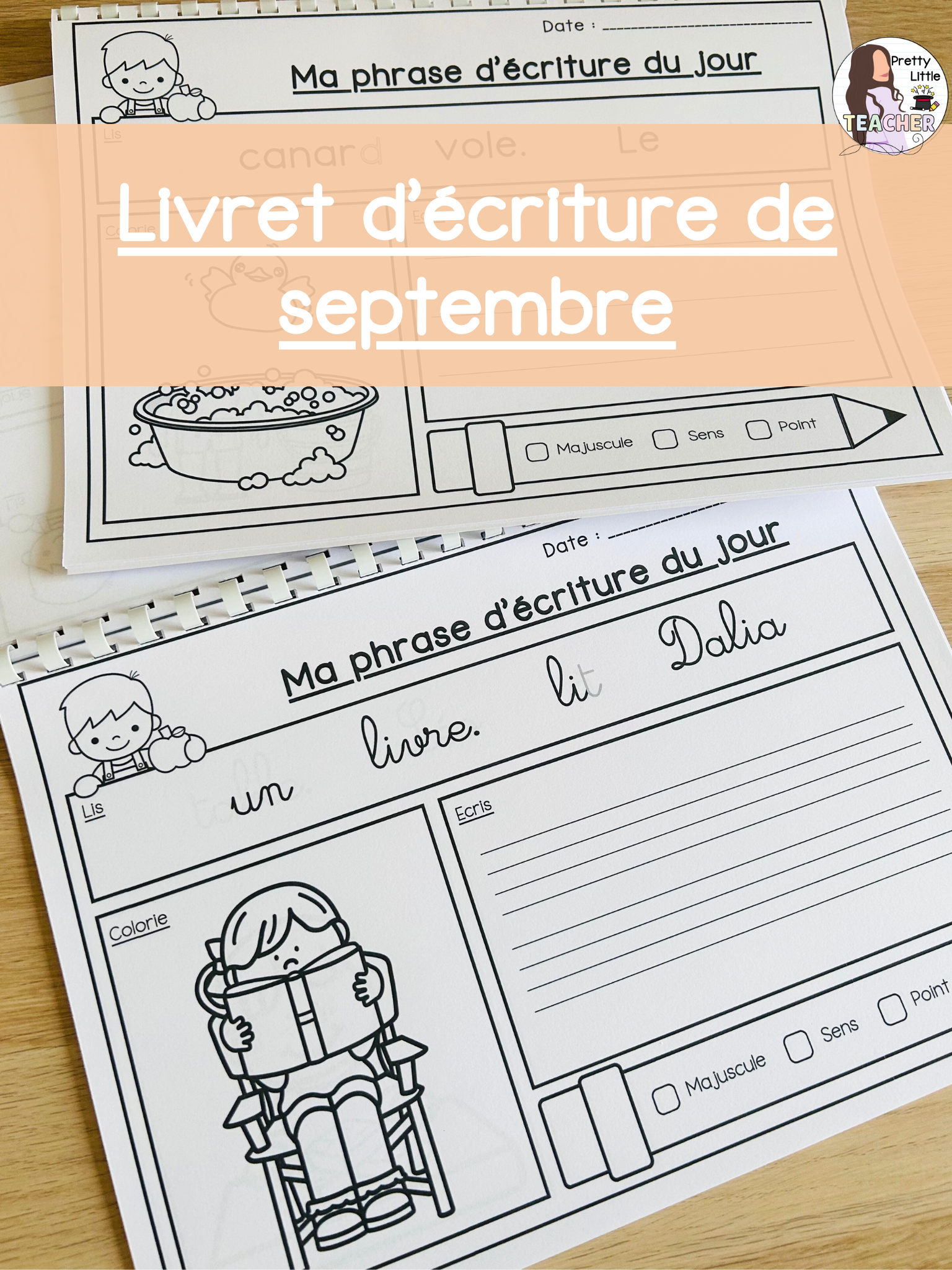 Livret d'écriture de septembre
