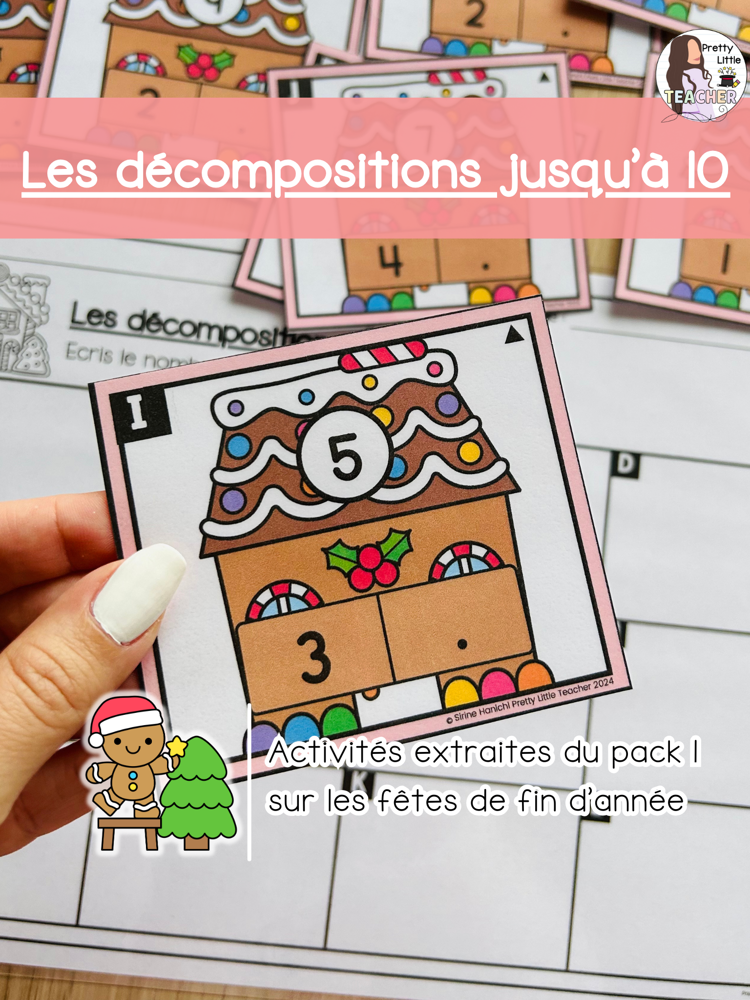 Les décompositions de nombres jusqu'à 10 (3x)