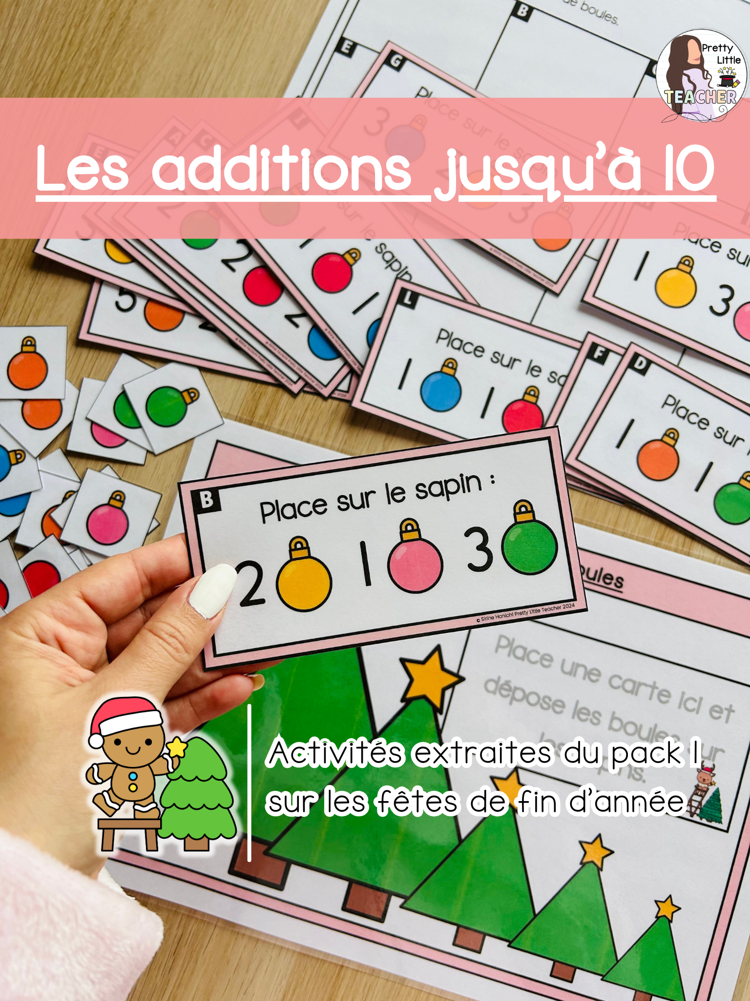 Les additions jusqu'à 10 (3x)