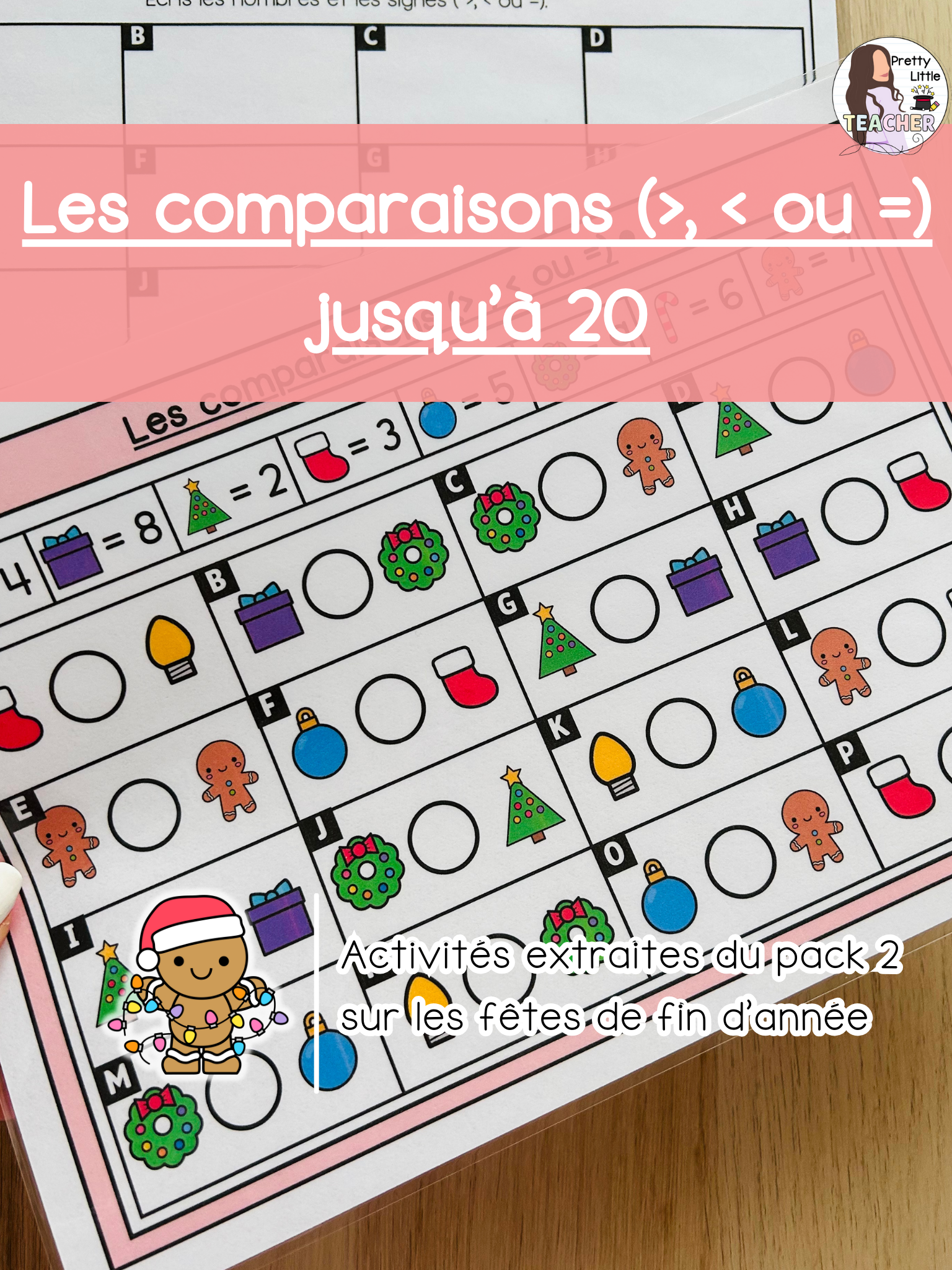 Les comparaisons jusqu'à 20 (3x)