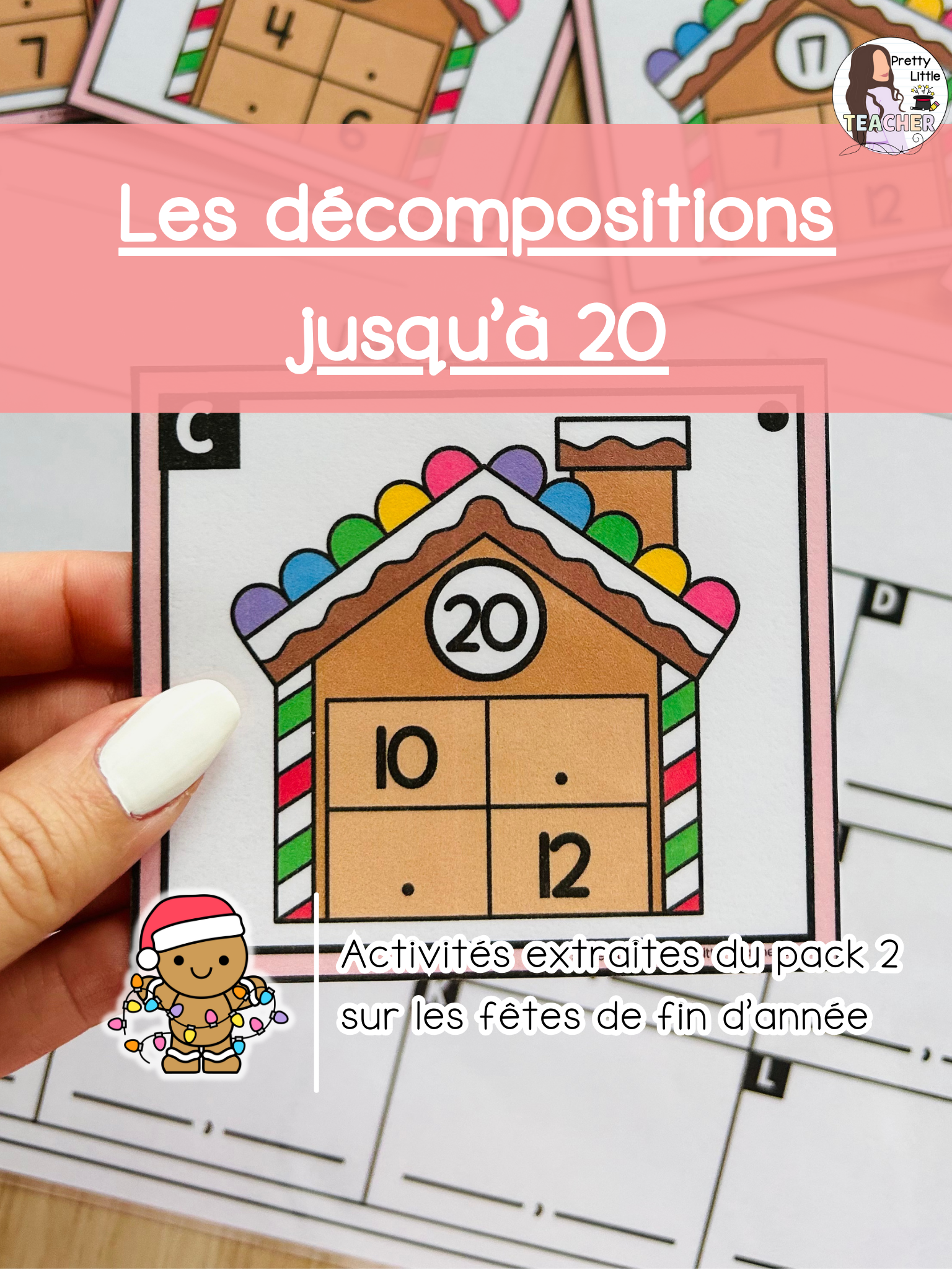 Les décompositions jusqu'à 20 (3x)