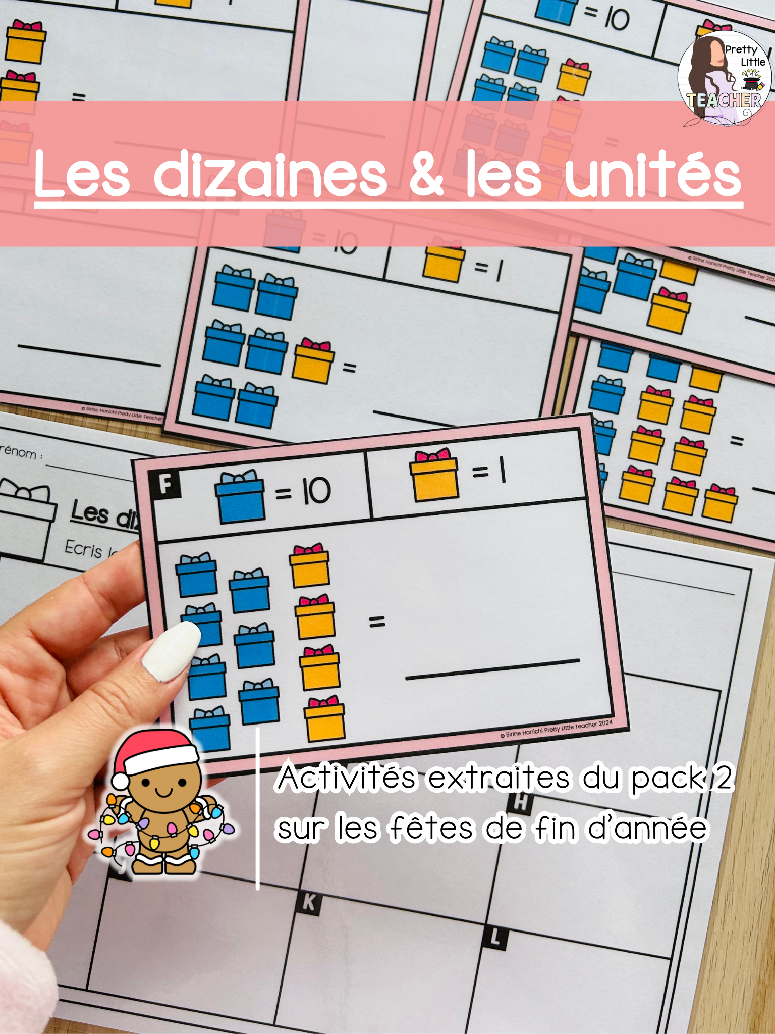 Les dizaines et les unités (construction de nombres) (3x)