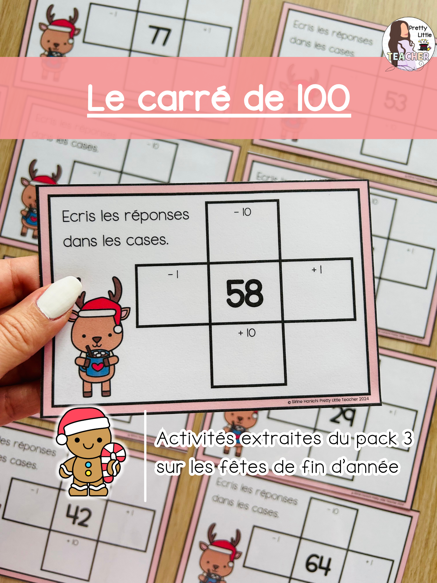 Le carré de 100 (3x)