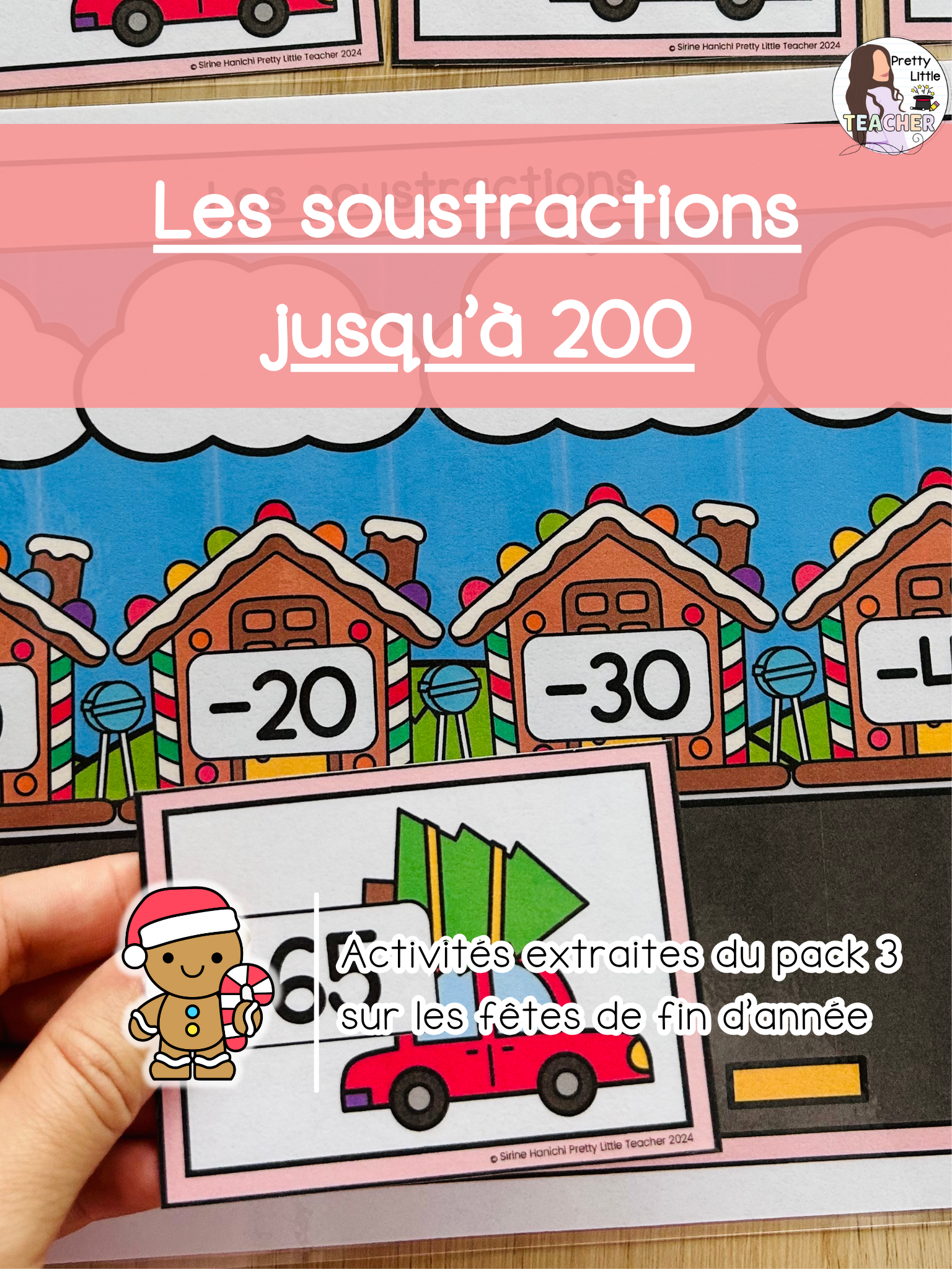 Les soustractions jusqu'à 200 (3x)