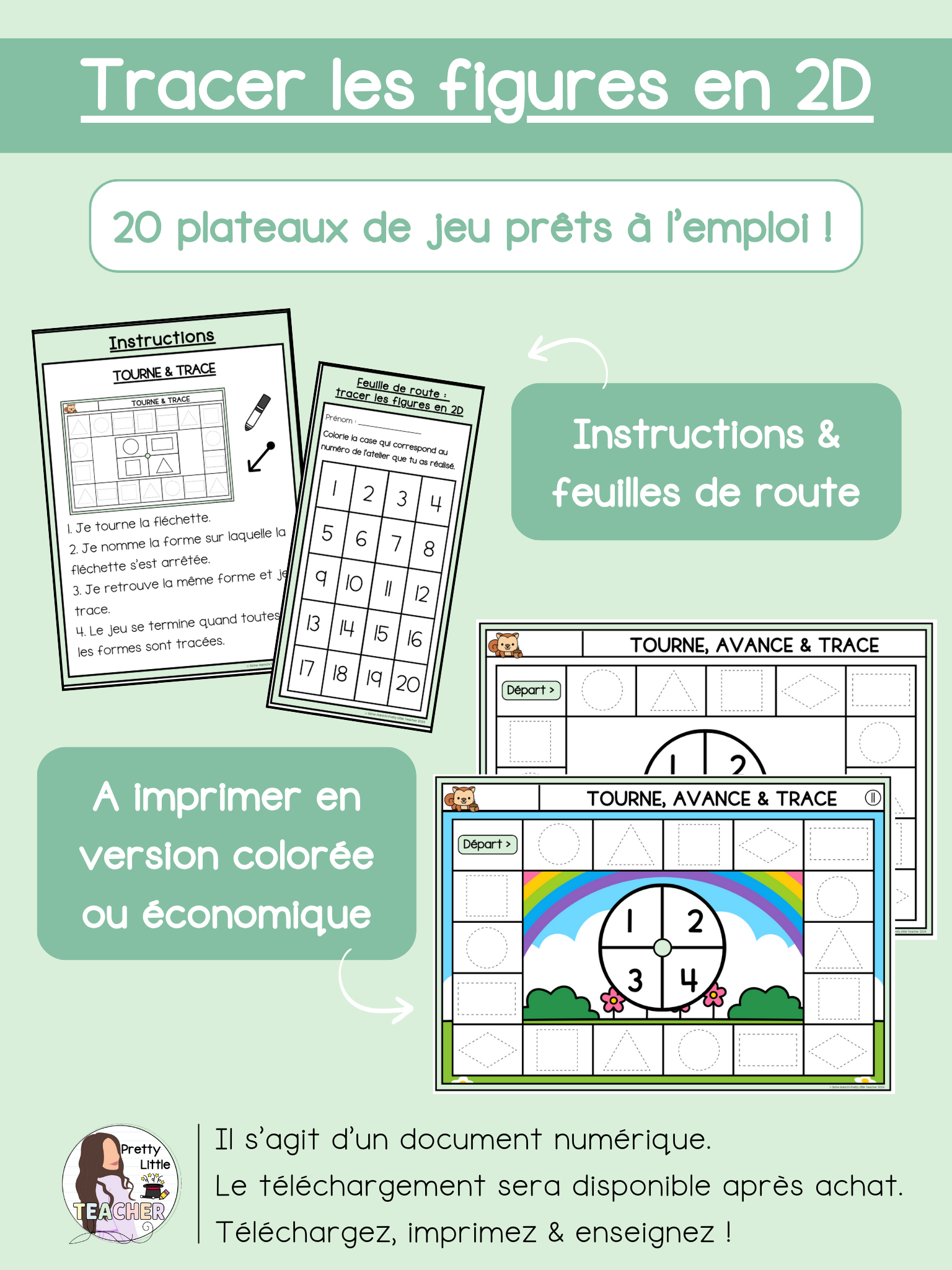 Reconnaitre les figures en 2D