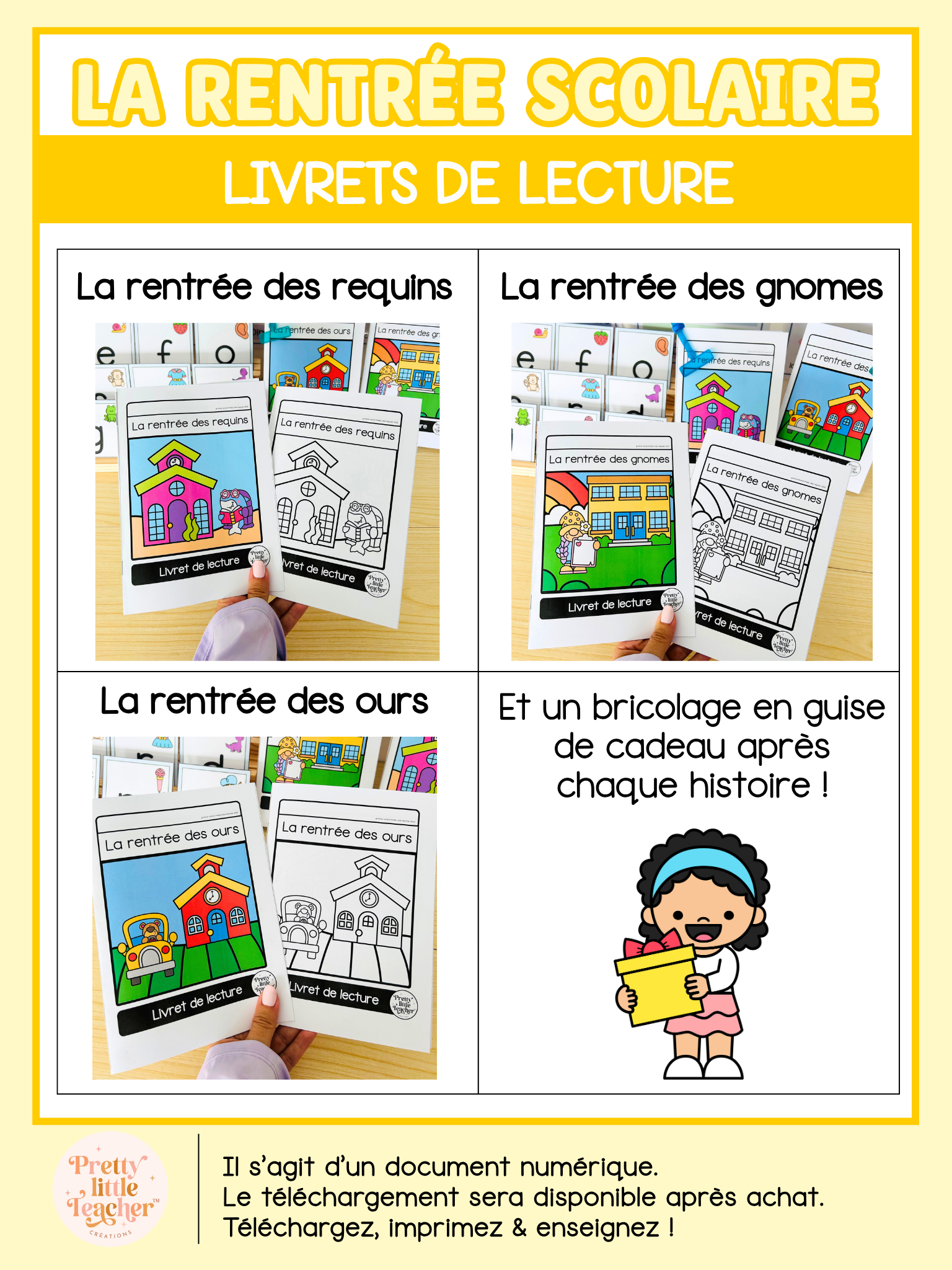 Pack : 3 lectures sur la rentrée