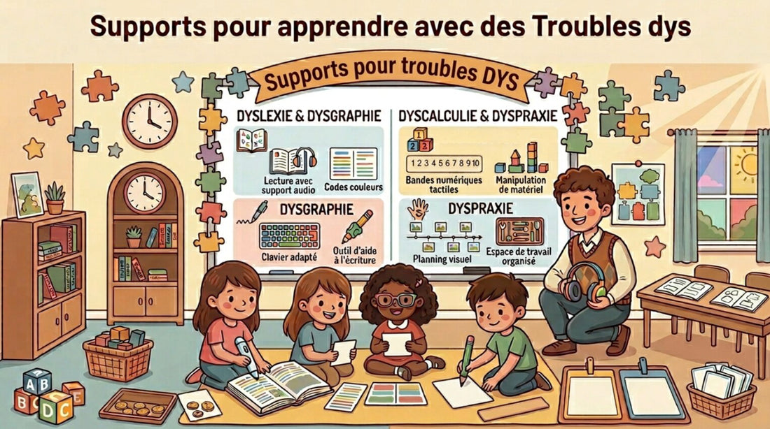 Apprendre avec des Troubles dys