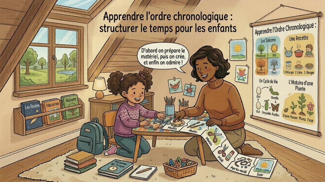 Apprendre l’ordre chronologique