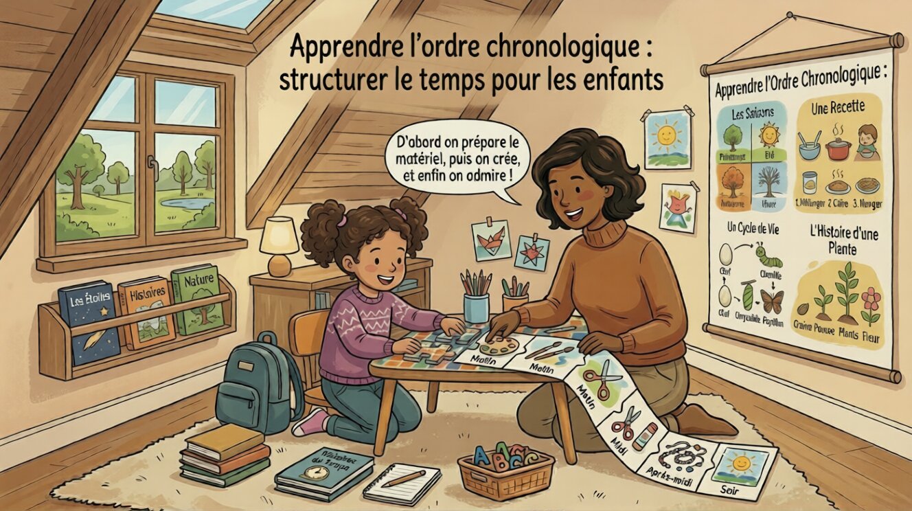 Apprendre l’ordre chronologique