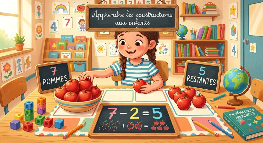 Apprendre les soustractions aux enfants