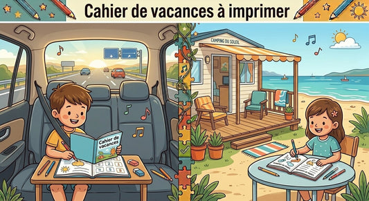 Cahier de vacances à imprimer