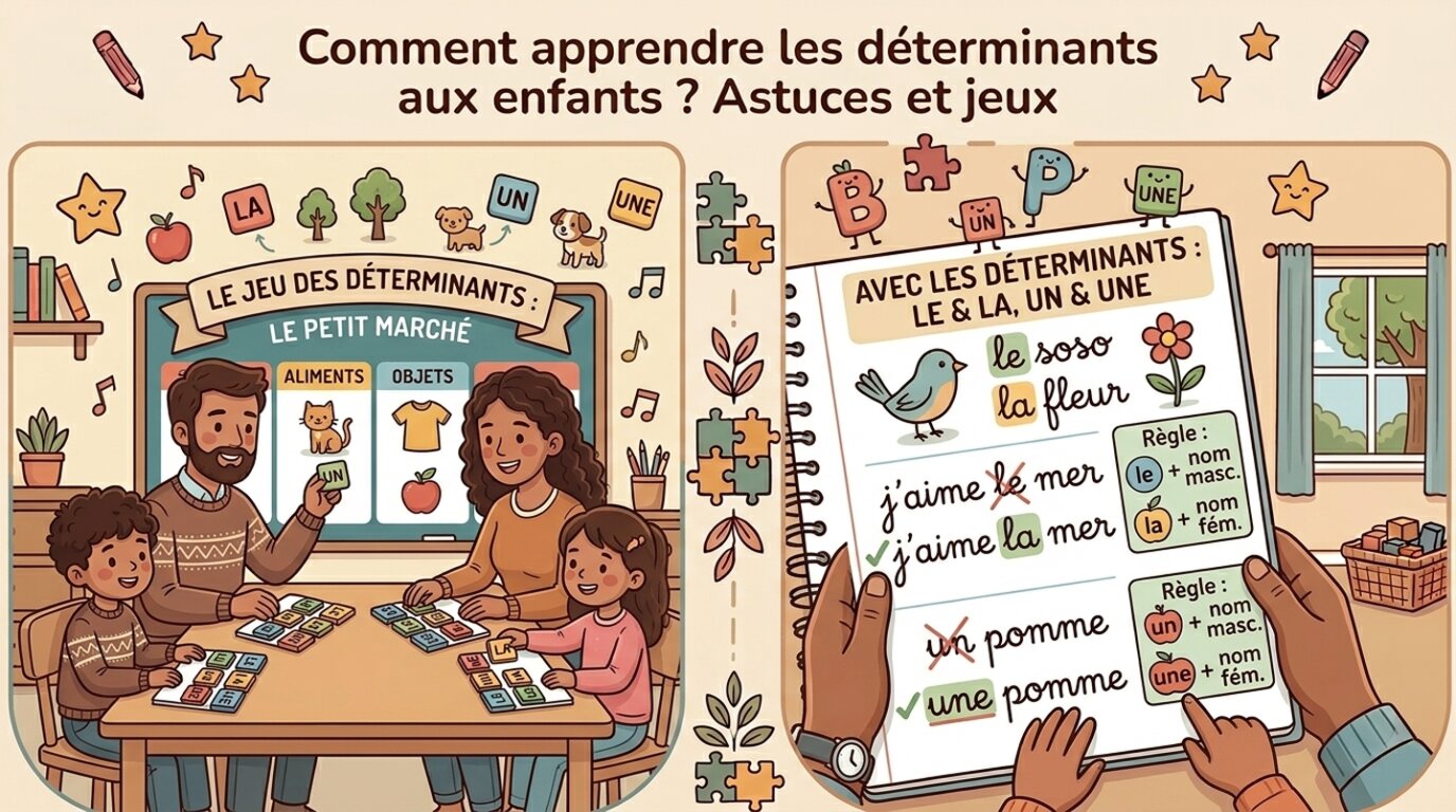 Comment apprendre les déter