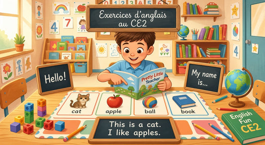 Exercices anglais CE2