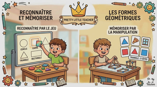 Reconnaître et mémoriser le nom des formes géométriques