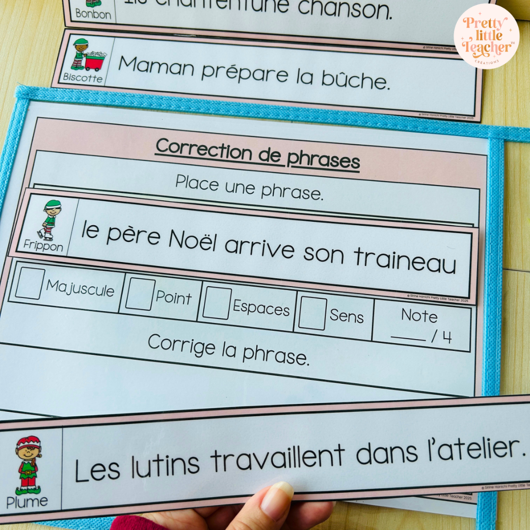 Pack 2 Français sur Noël