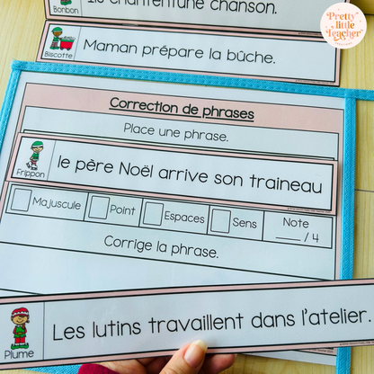 Pack 2 Français sur Noël