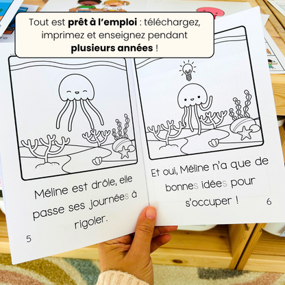 Pack Sons composés fréquents : 9 livrets de lecture + exercices