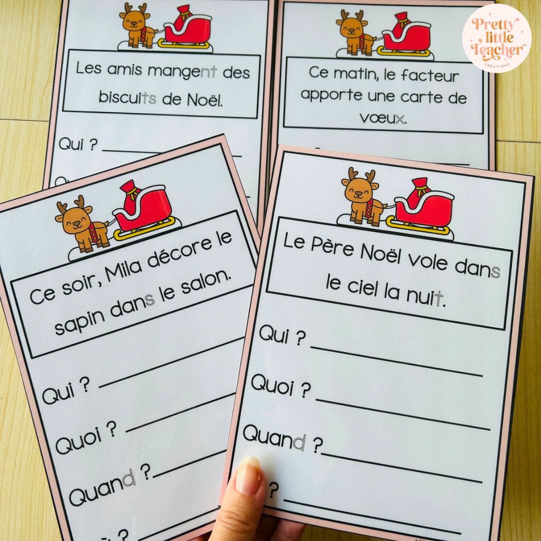 Pack 2 Français sur Noël