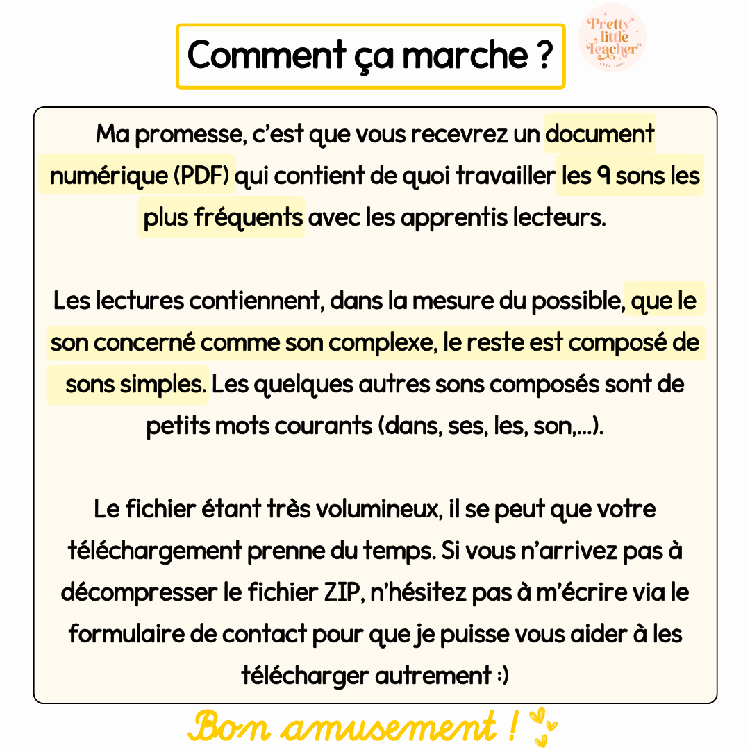 Pack Sons composés fréquents : 9 livrets de lecture + exercices
