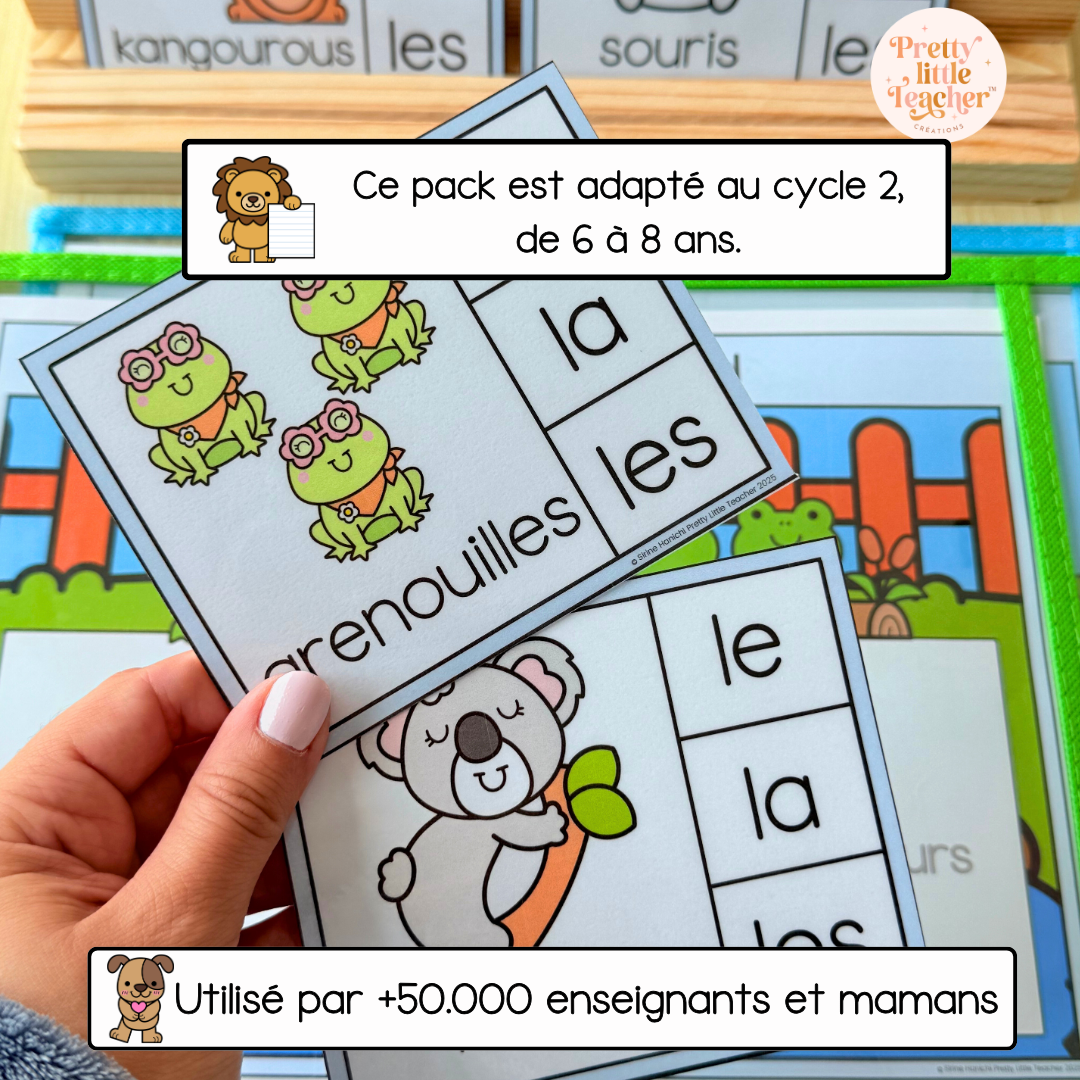 Tous les Packs 2 Français pour toute l'année
