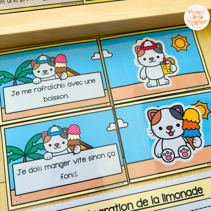 Pack 2 Français sur l'été