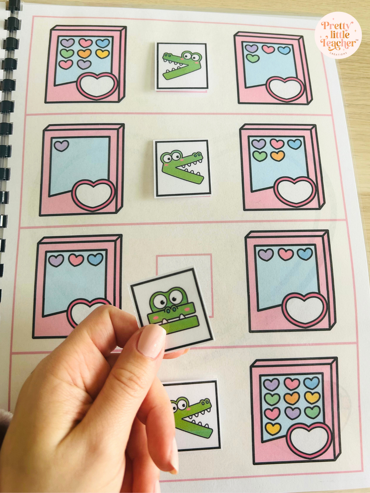 Livret d'activités sur la Saint-Valentin (3 à 5 ans)